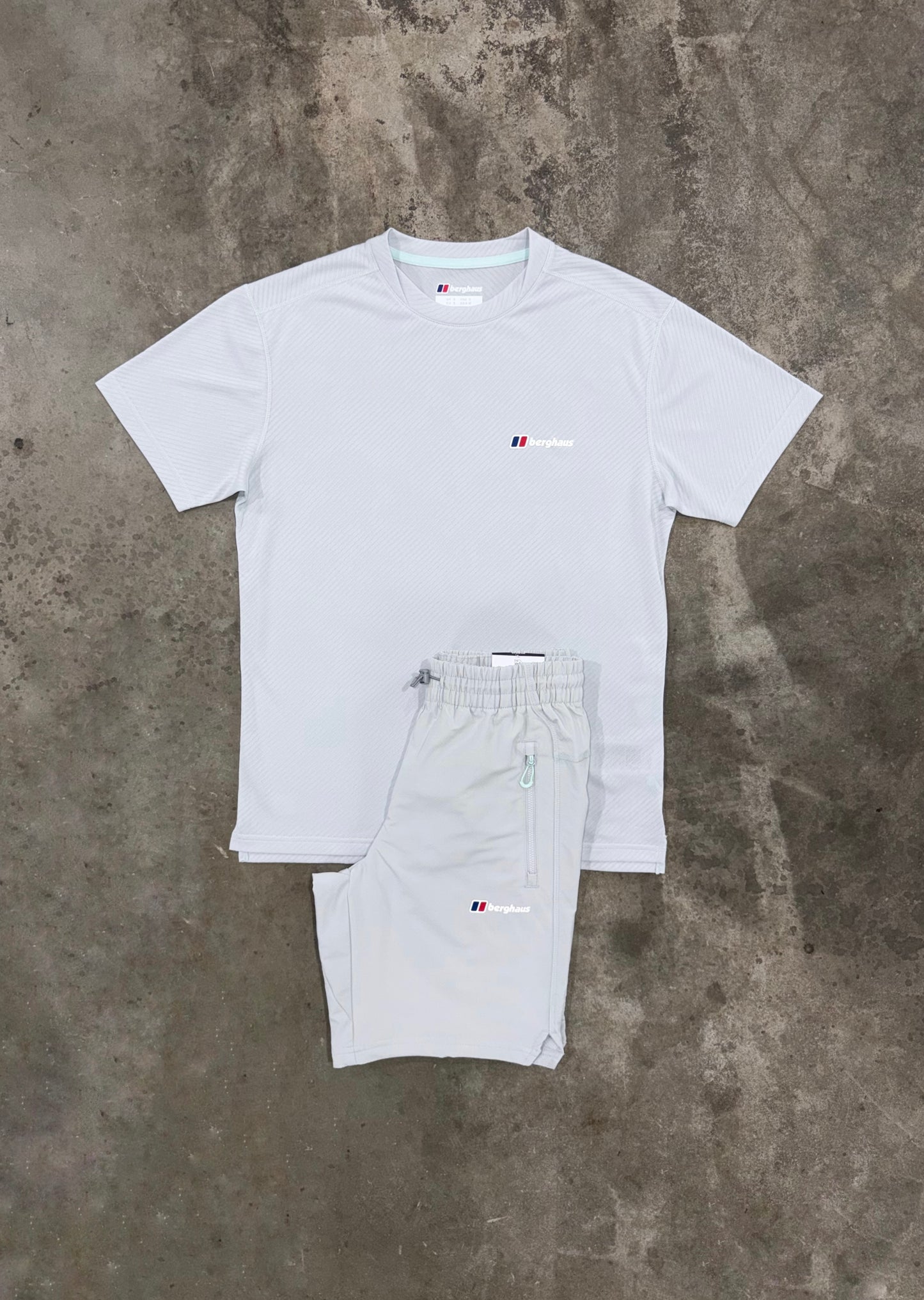 Berghaus Dawdon Tech Grey Set - T Shirt / Short