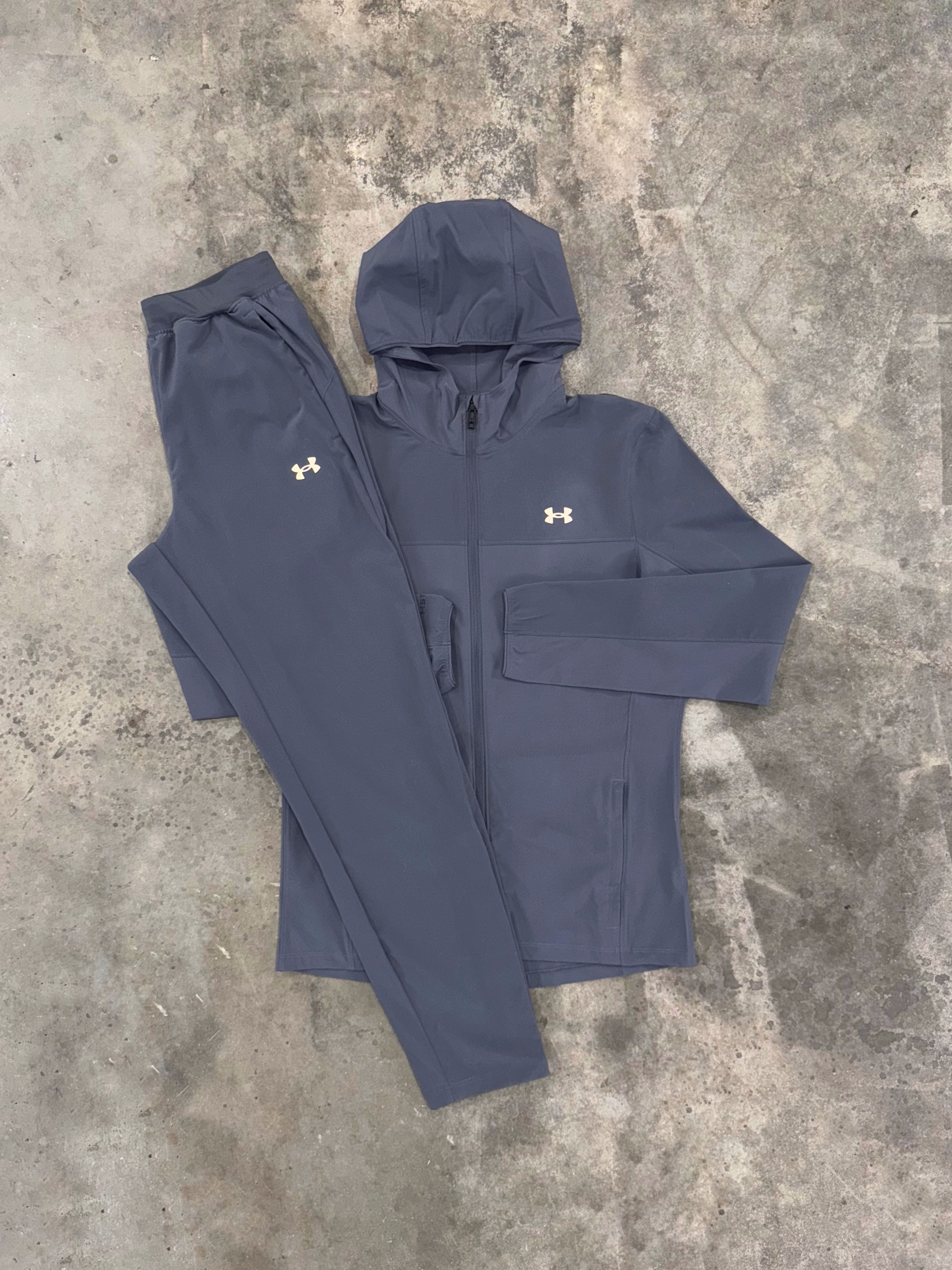 Under Armour Pro Storm Grey Tracksuit - Jacket / Pant