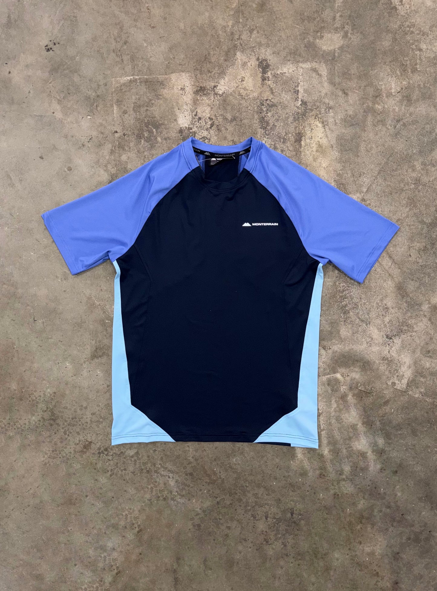 Monterrain Vault Woven T Shirt - Velvet Dusk / Lagoon Drift
