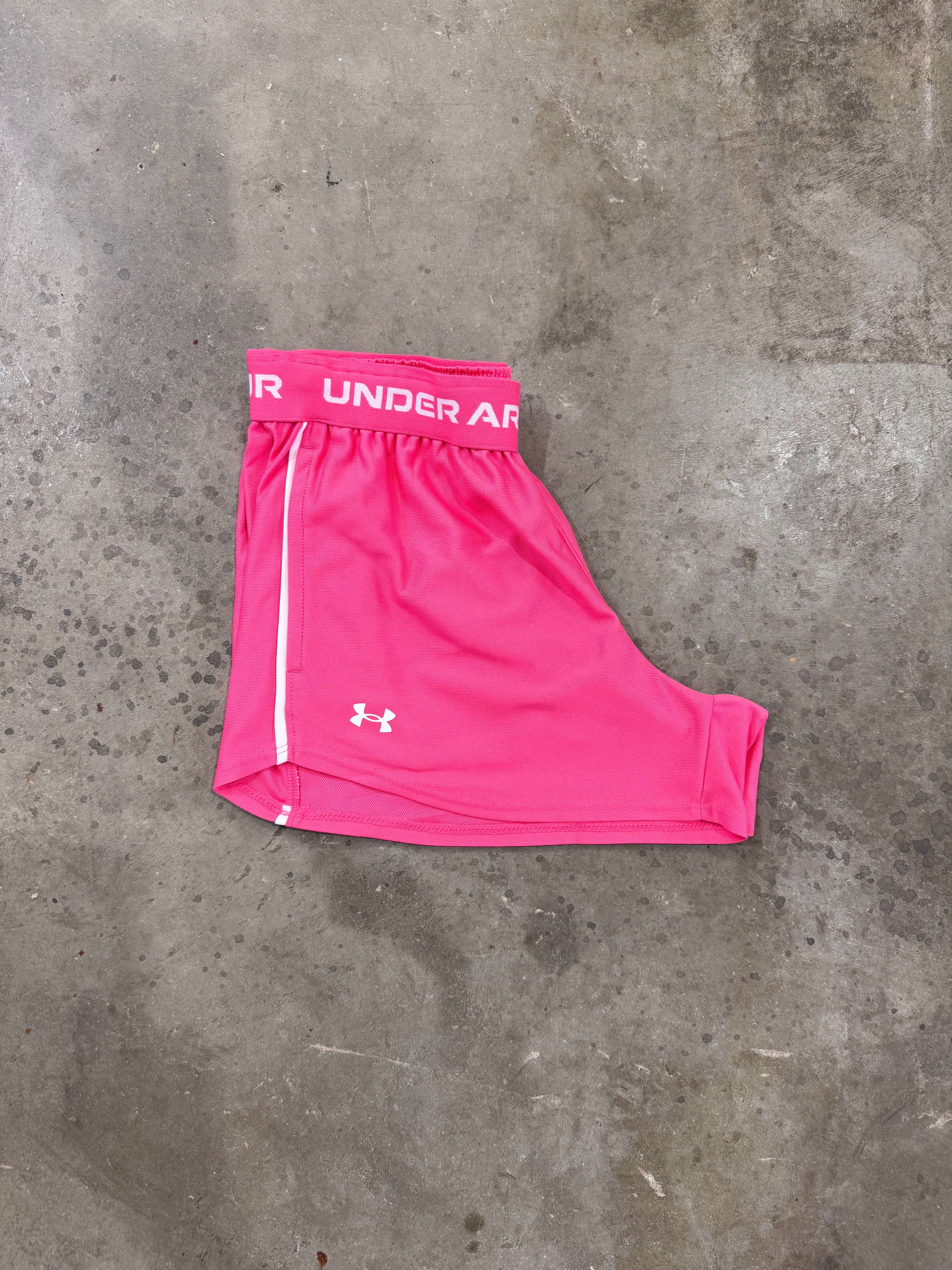Under Armour Women’s Tech Play Up Shorts - Pink