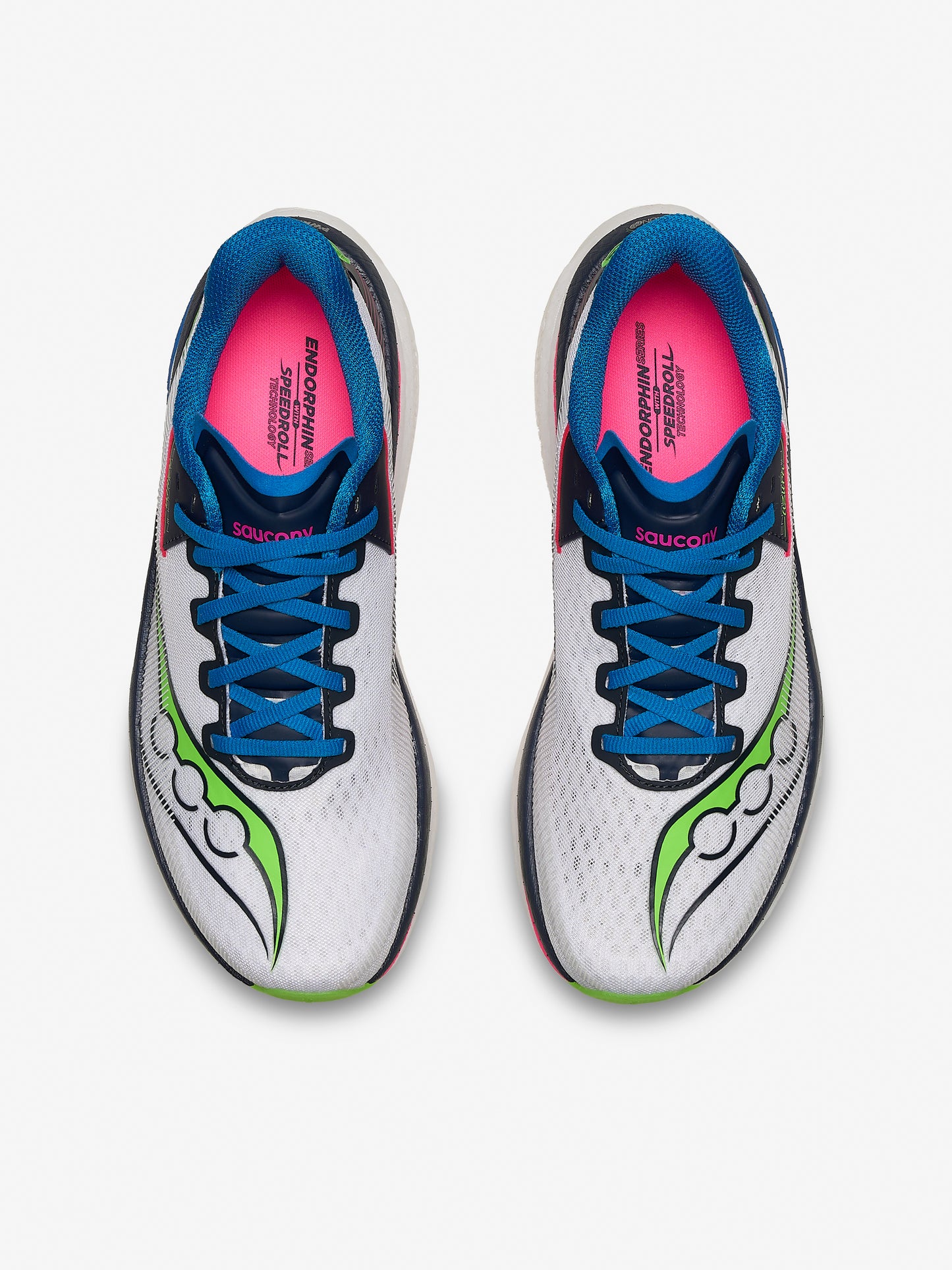 Saucony Endorphin Azura Trainer - White / Navy