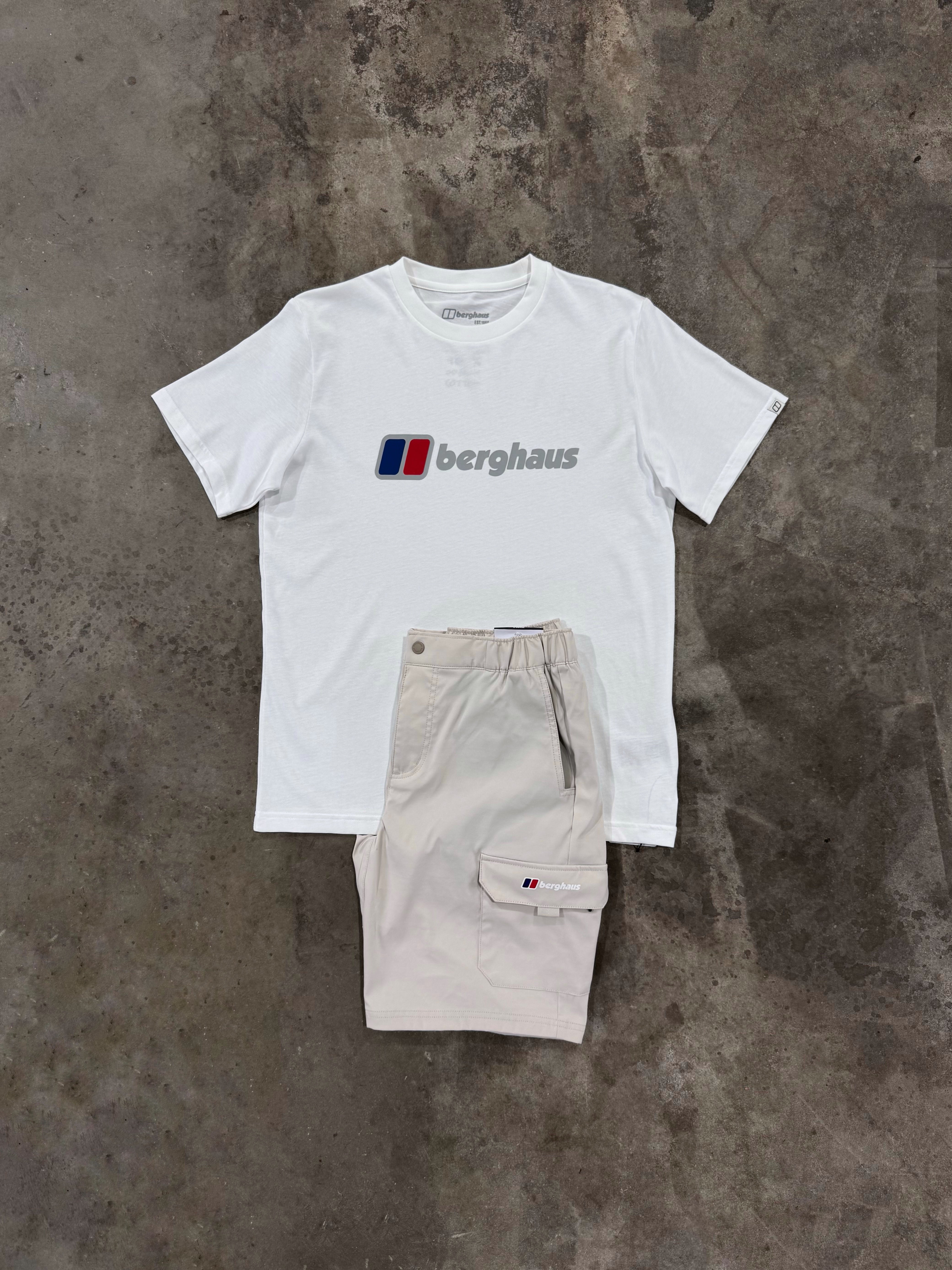 Berghaus Classic Cargo Stone Set - T Shirt / Short