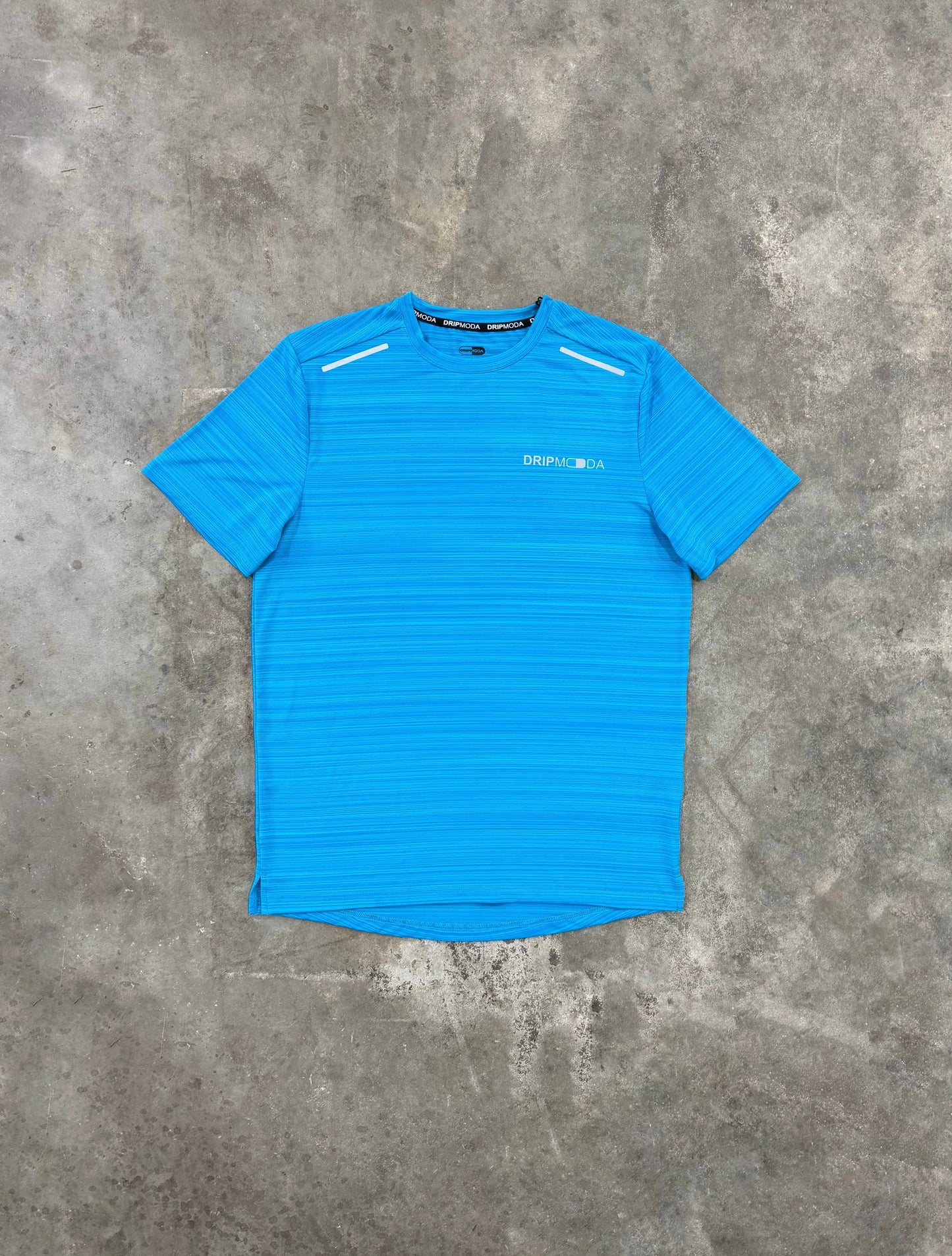 DripModa Velocity T Shirt - Blue