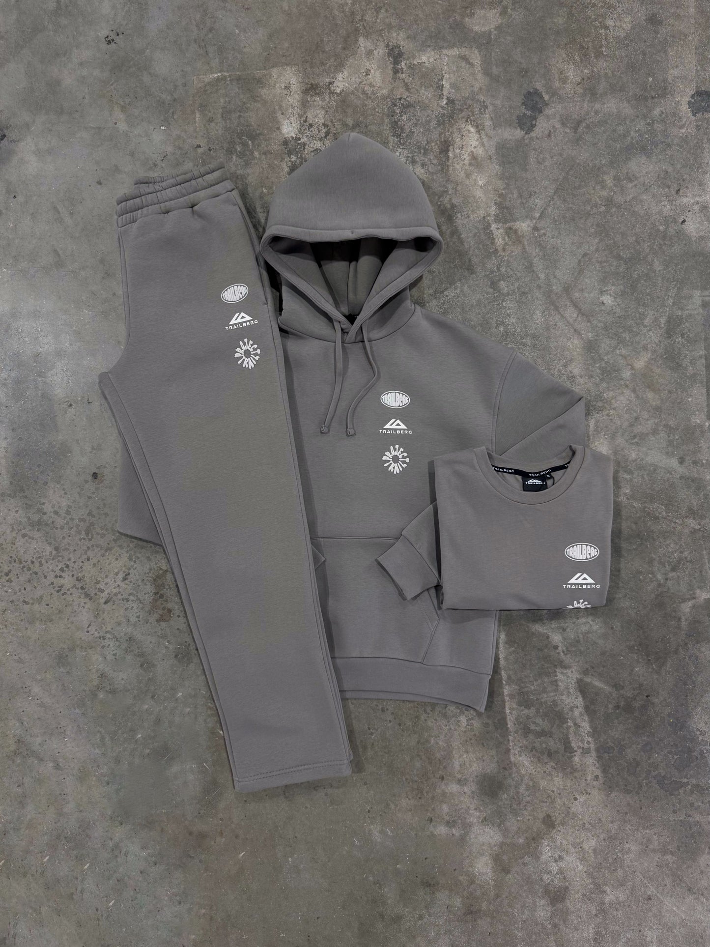 Trailberg Vector Mocha 3 Piece Set - Hoodie / T Shirt / Pant