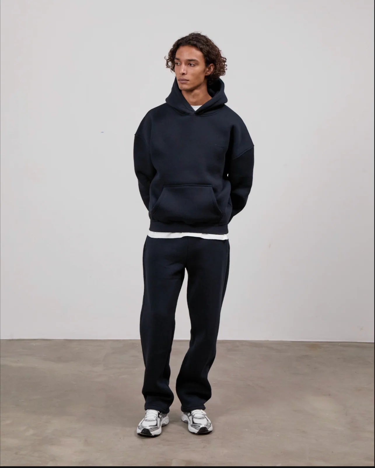 William Giles Navy Hoodie Tracksuit - Hoodie / Jogger