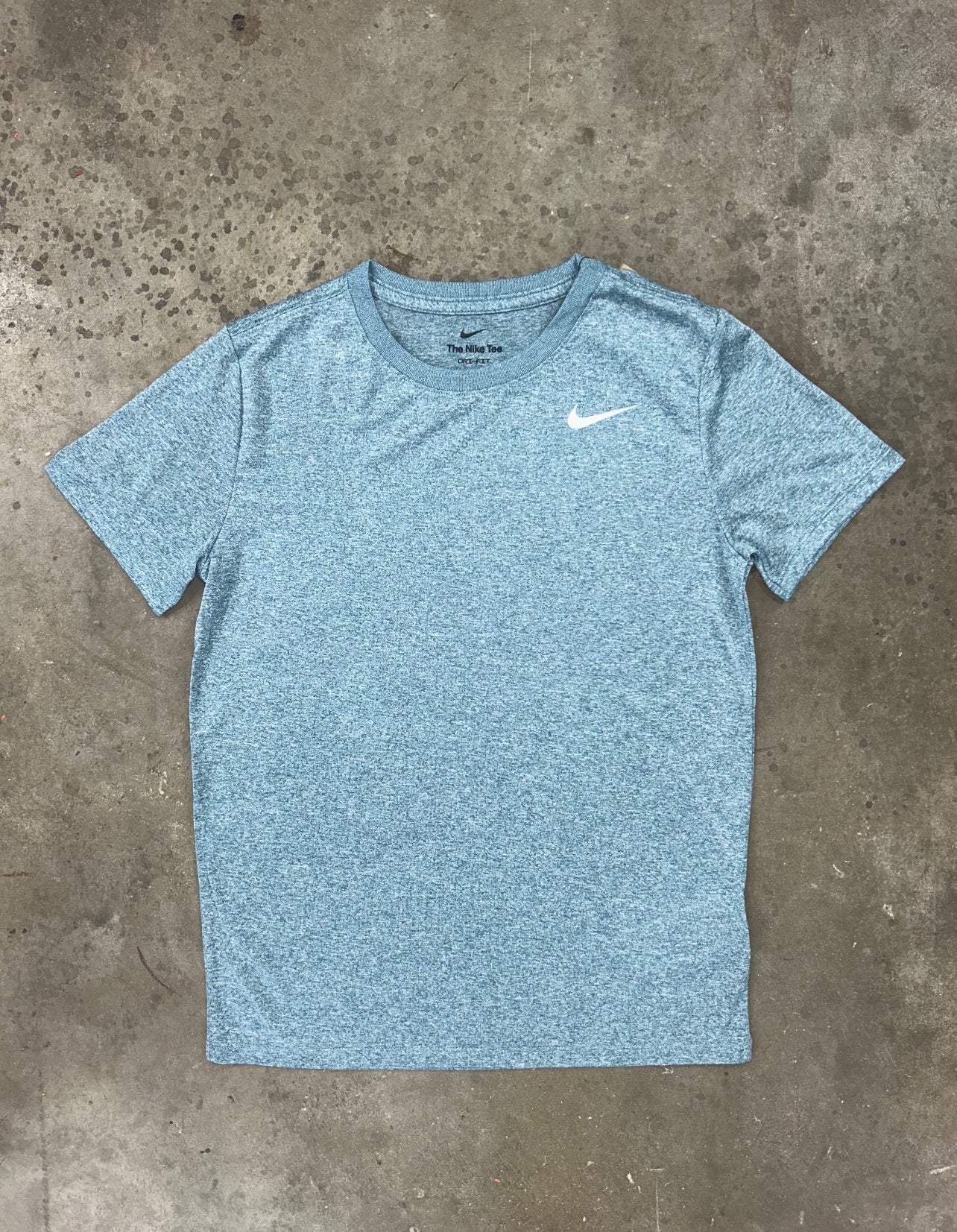 Nike Women’s Dri Fit T Shirt - Blue Marl