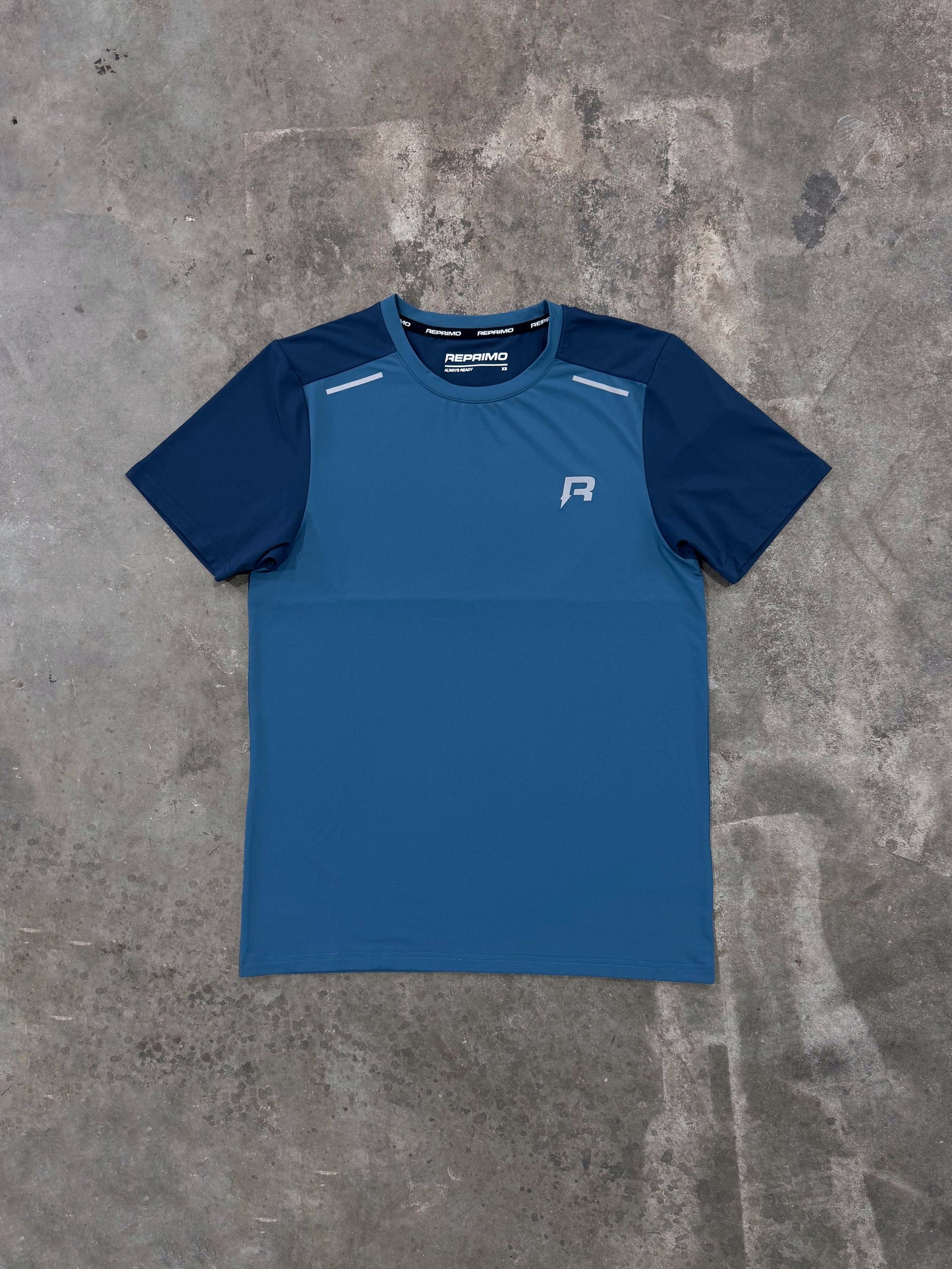 Reprimo Flight T Shirt - Lake Blue / Teal from Dripmoda