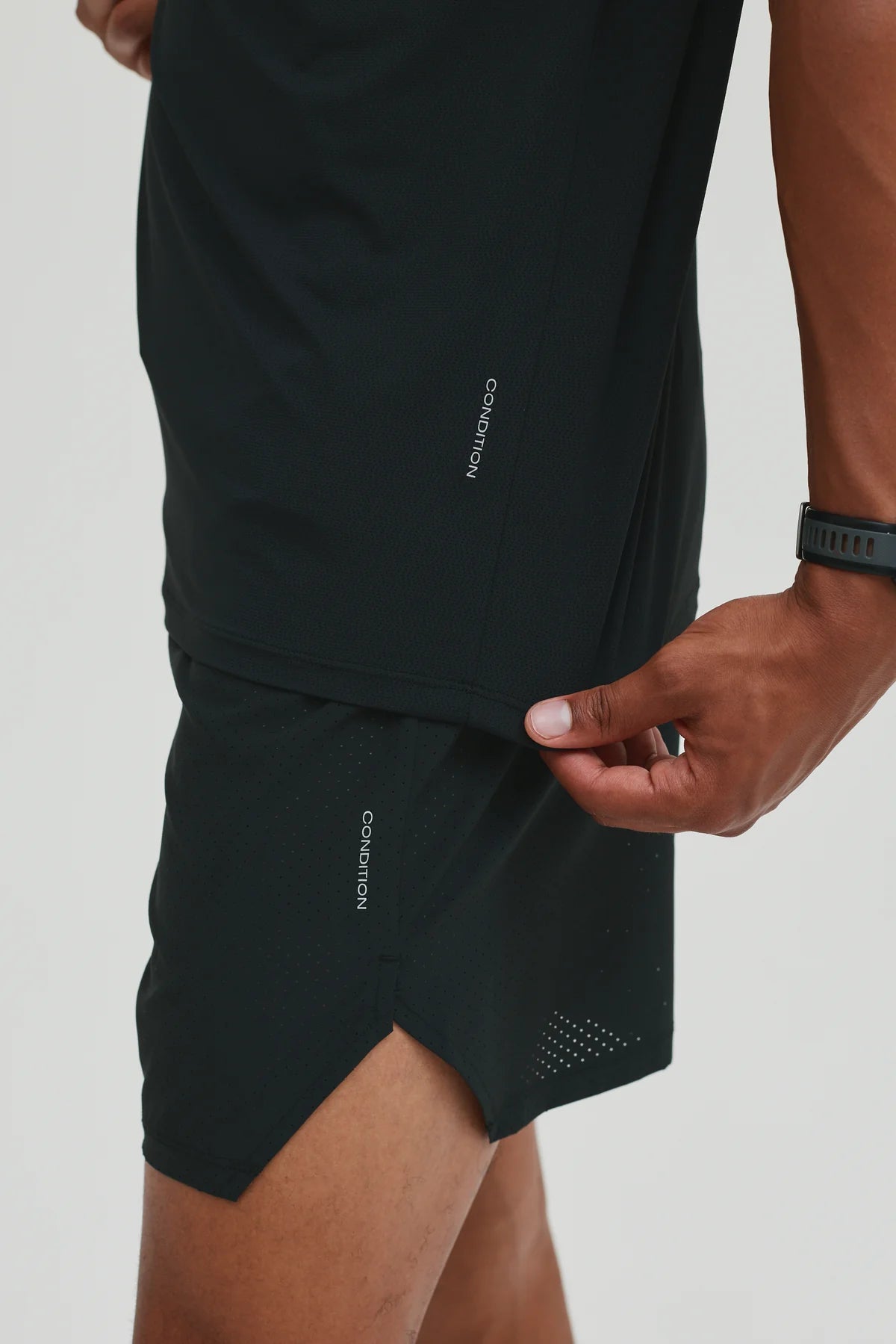 Condition Aero Black Set - T Shirt / Short from DripModa