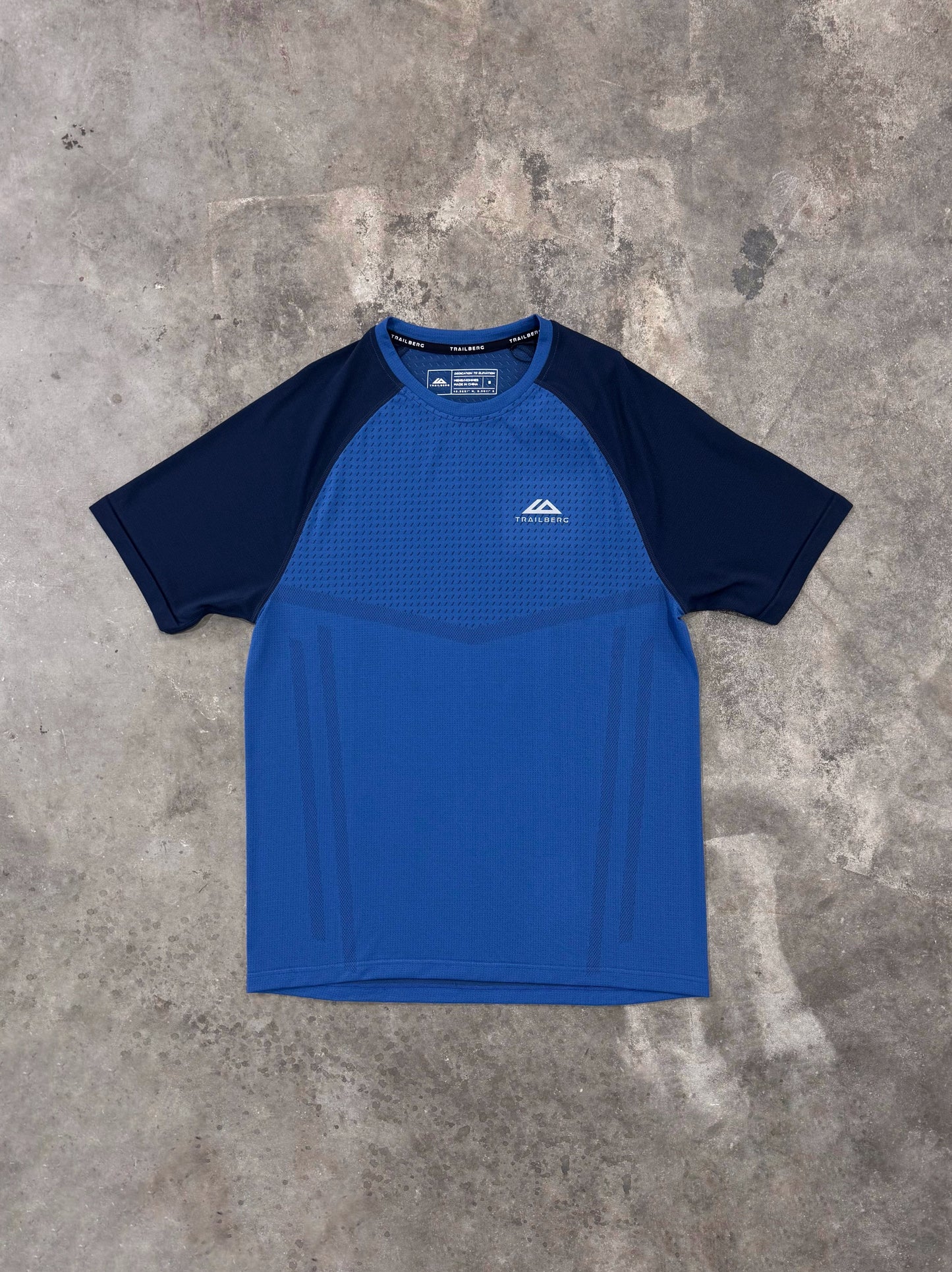 Trailberg Rapid Dash Seamless T Shirt - Voltage Blue