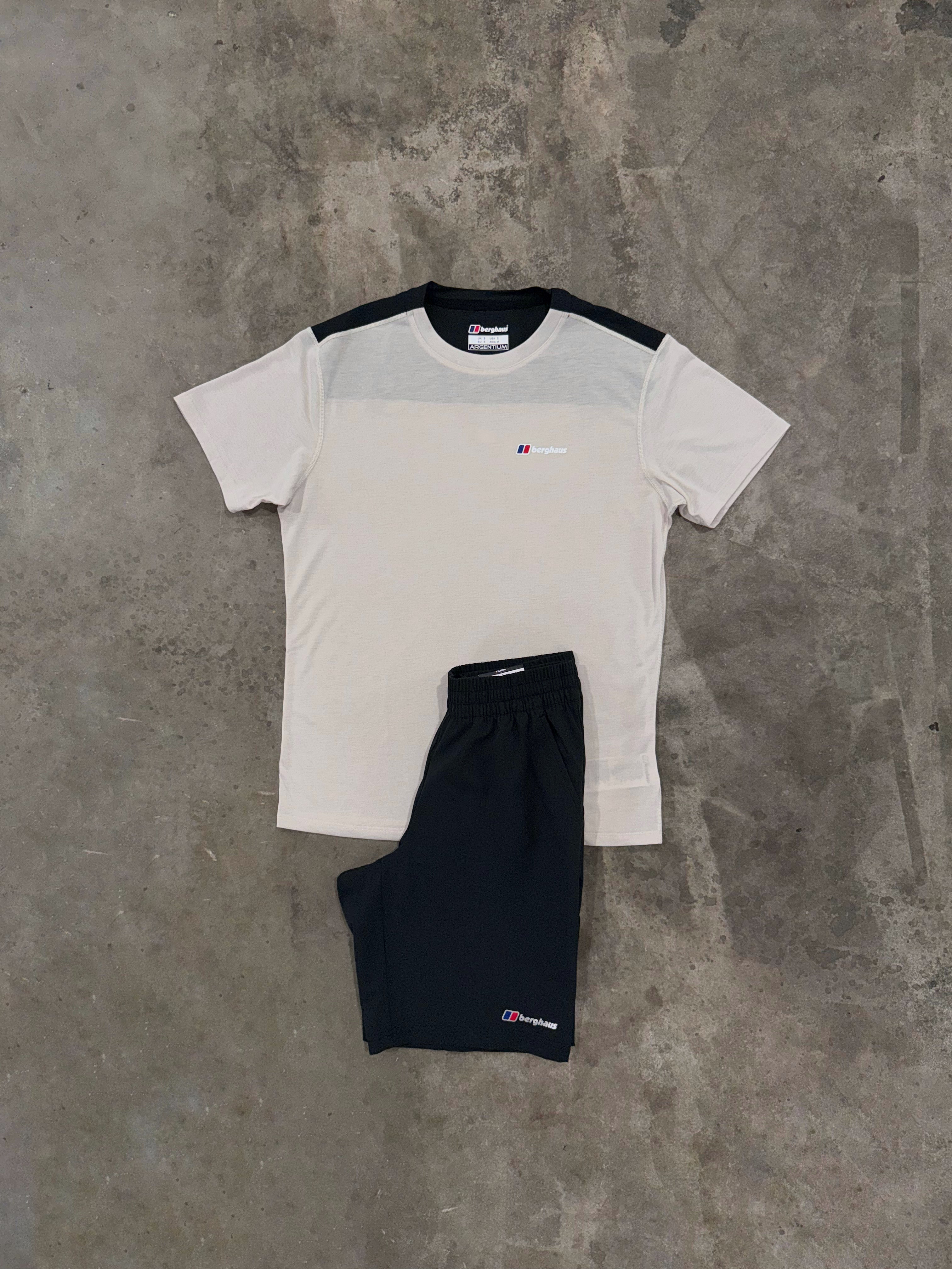 Berghaus Terrain Trek Bone Set - T Shirt / Short