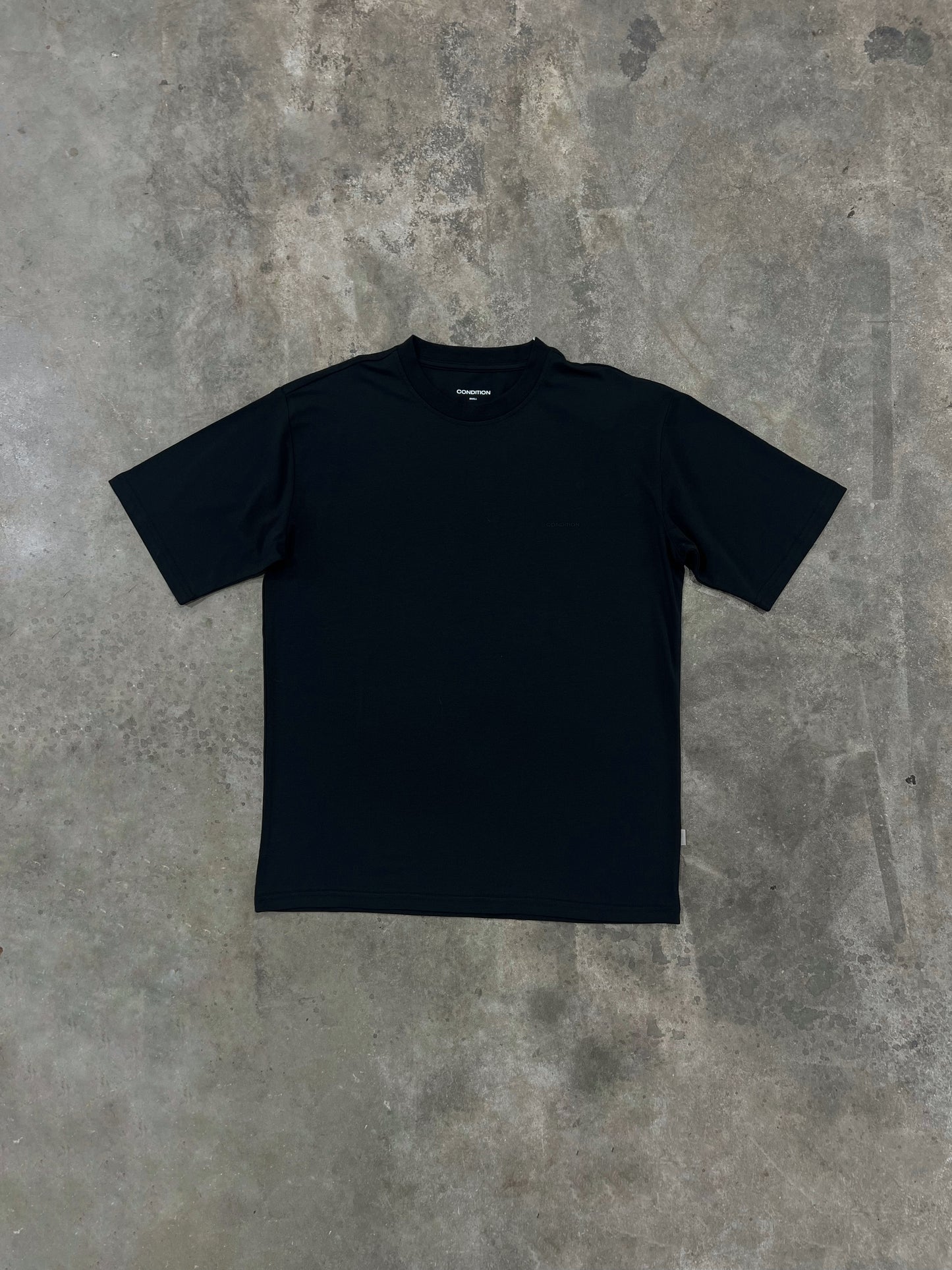 Condition Oversized Softlux T Shirt - Washed Black