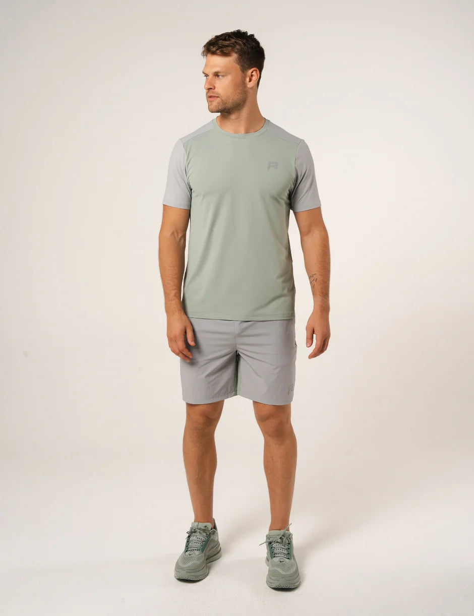 Reprimo Flight T Shirt - Iceberg / Sleet from Dripmoda