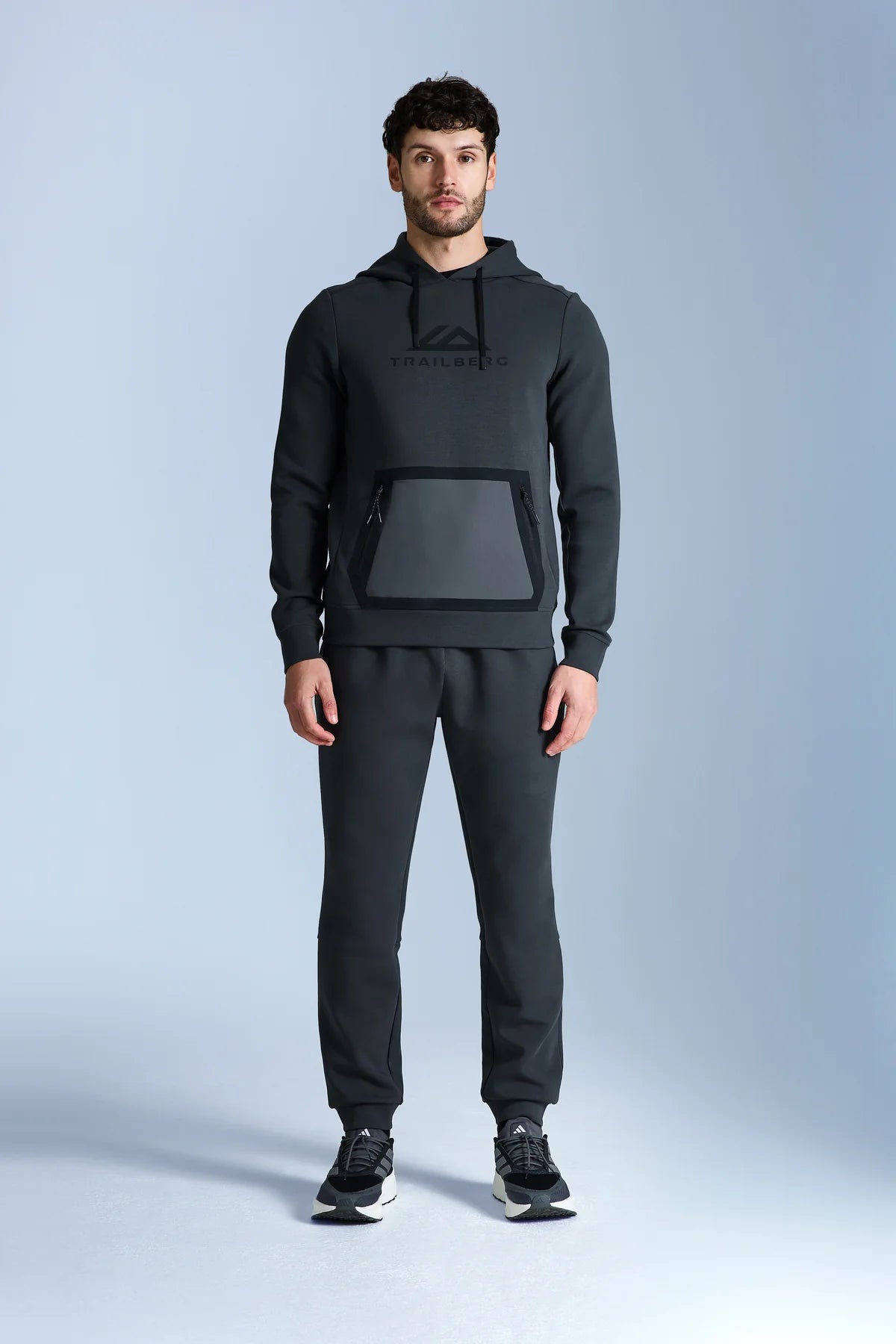 Trailberg Energy Hoodie - Volcano Grey
