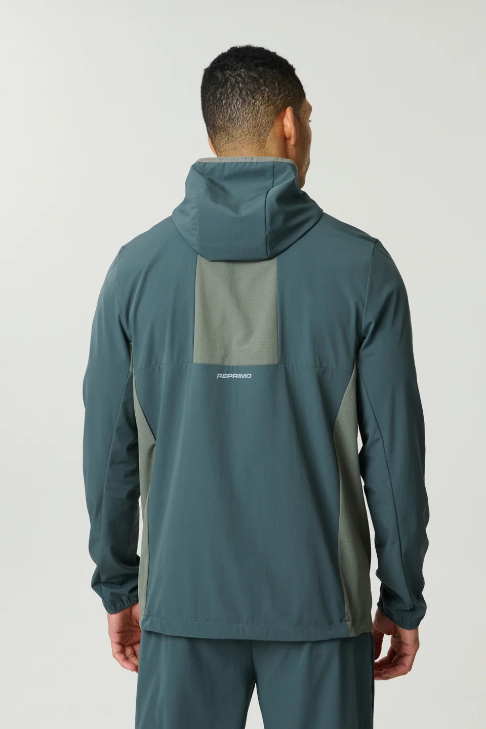 Reprimo Clima Shell Jacket - Dark Moss / Khaki from Dripmoda