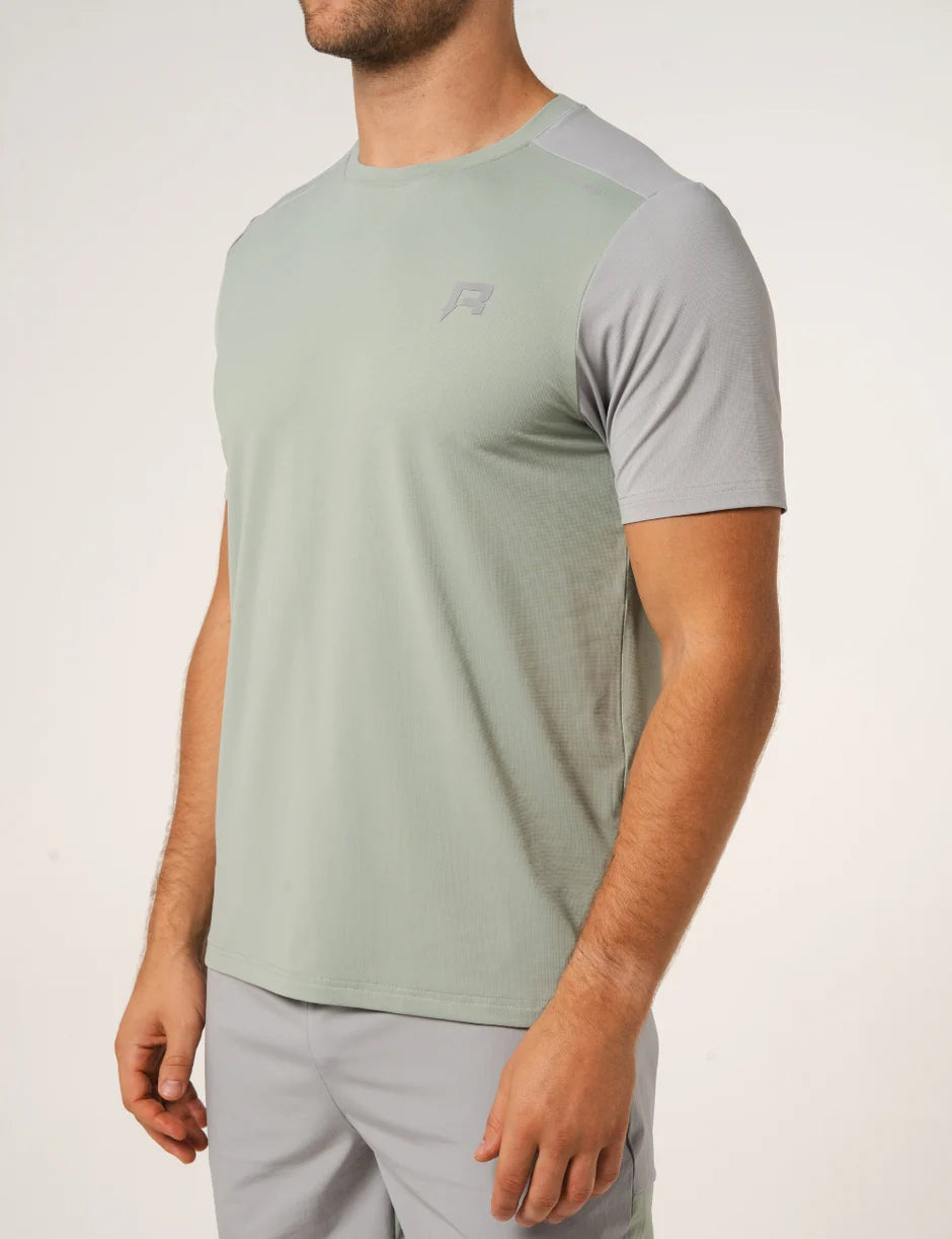 Reprimo Flight T Shirt - Iceberg / Sleet from Dripmoda