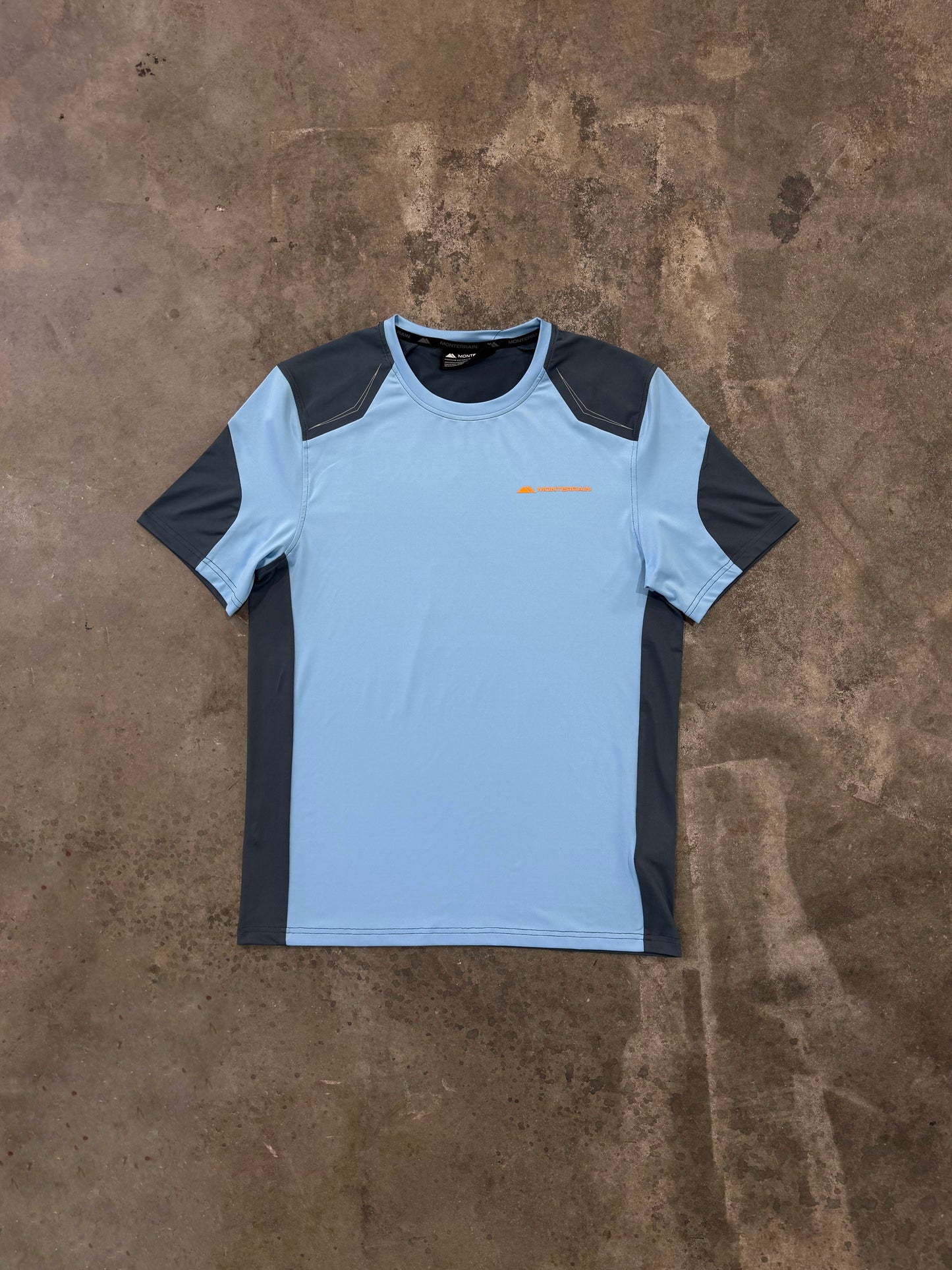 Monterrain Orbit Woven T Shirt - Twilight / Skybound Blue from Dripmoda