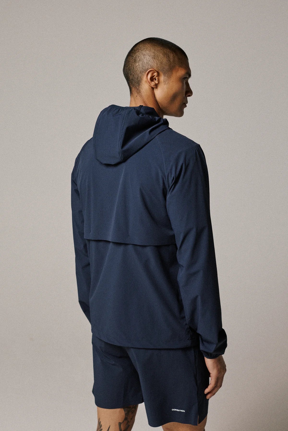 Condition Everyday Nylon Windbreaker - Navy