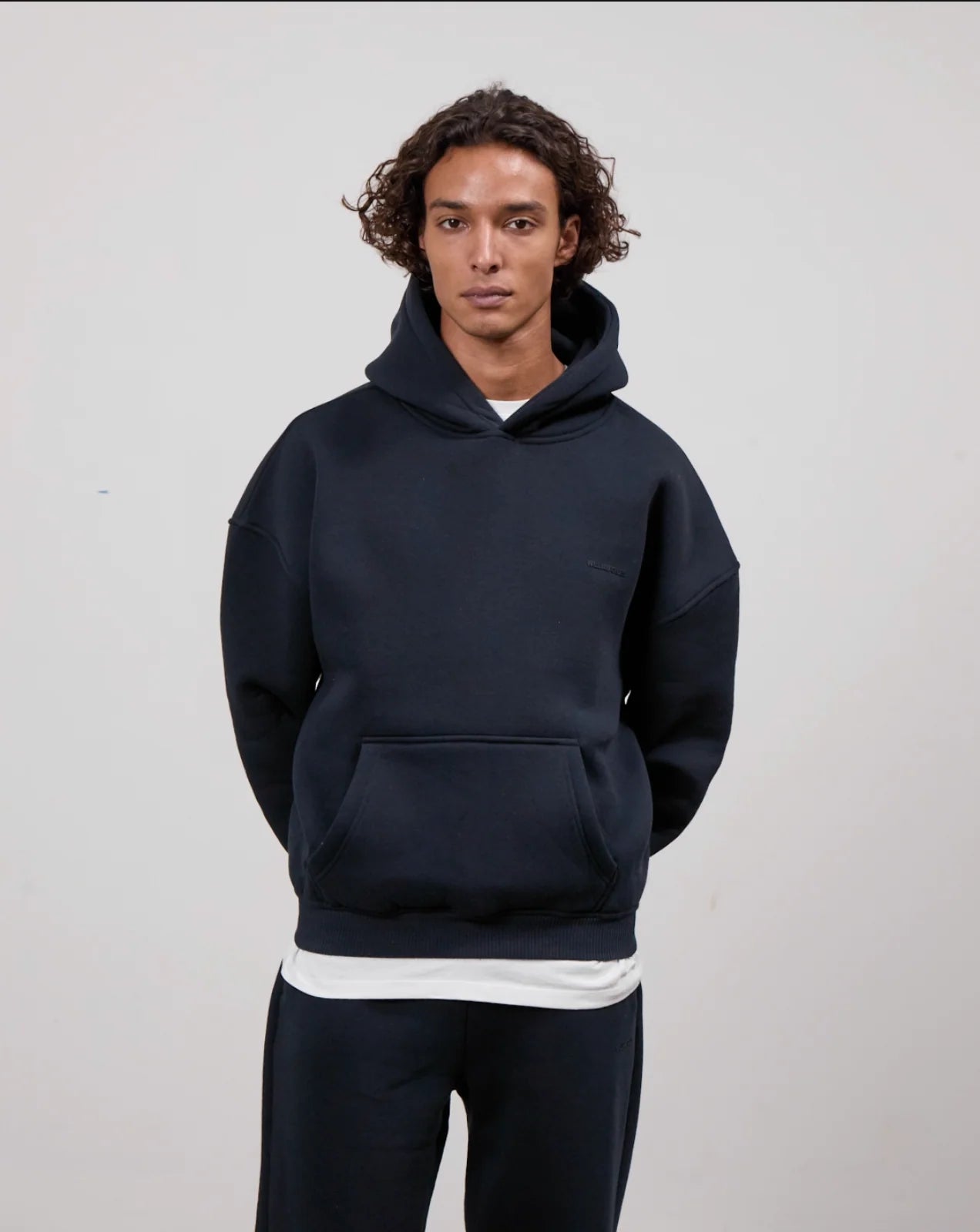 William Giles Hoodie - Navy