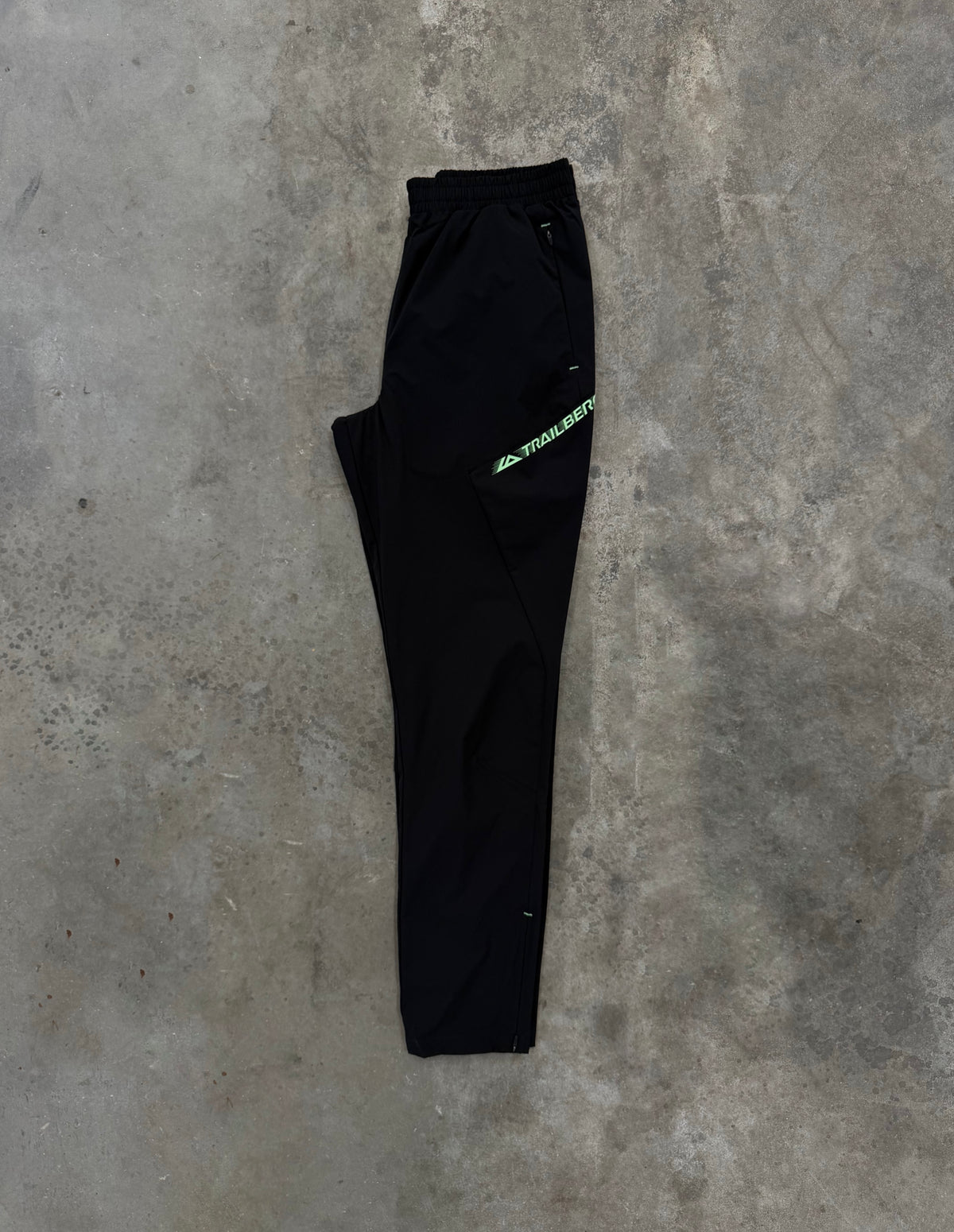 Trailberg Pulsewave Pant - Black / Inkwell Shadow/ Mint Green