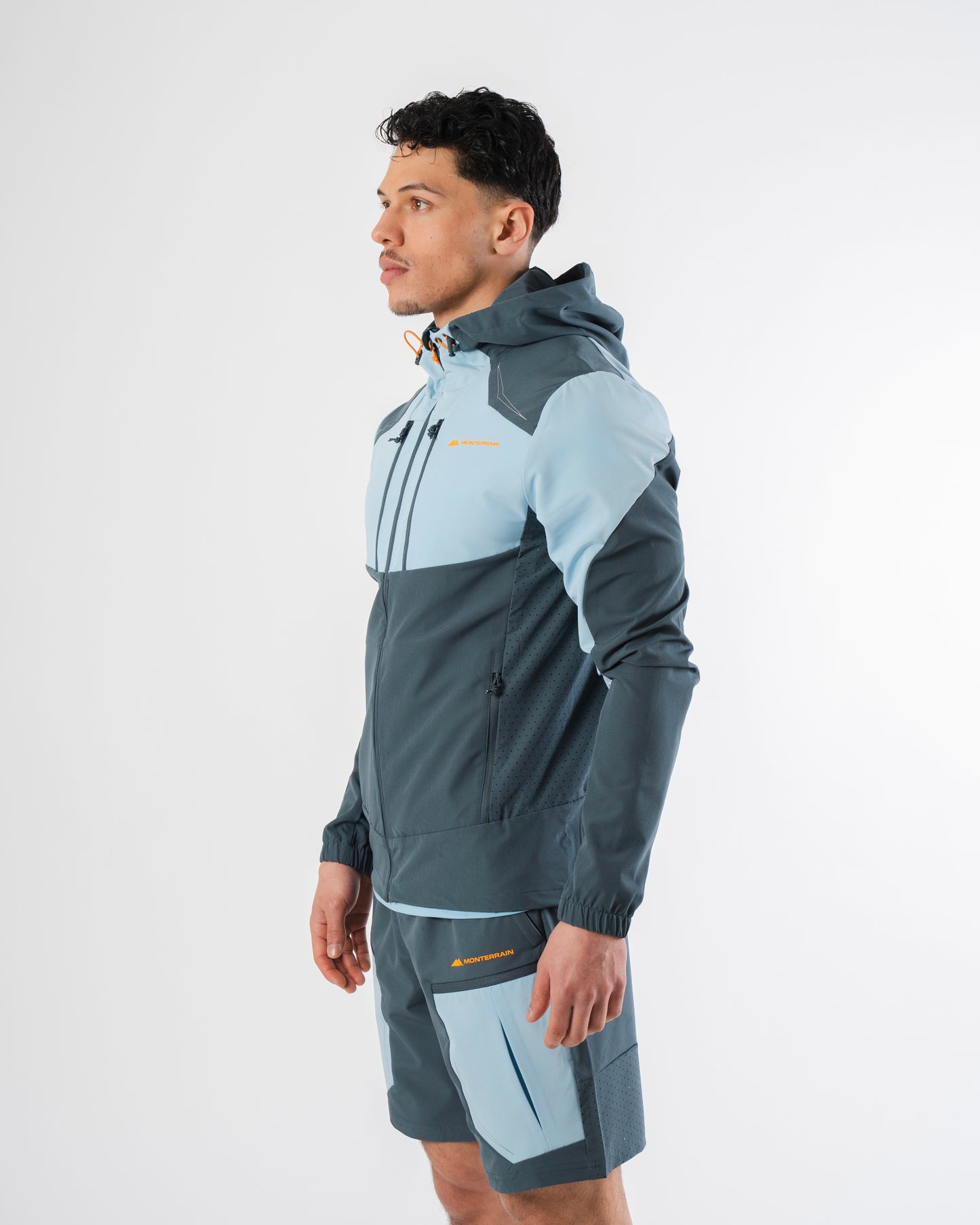 Monterrain Orbit Woven Jacket - Twilight / Skybound Blue from Dripmoda
