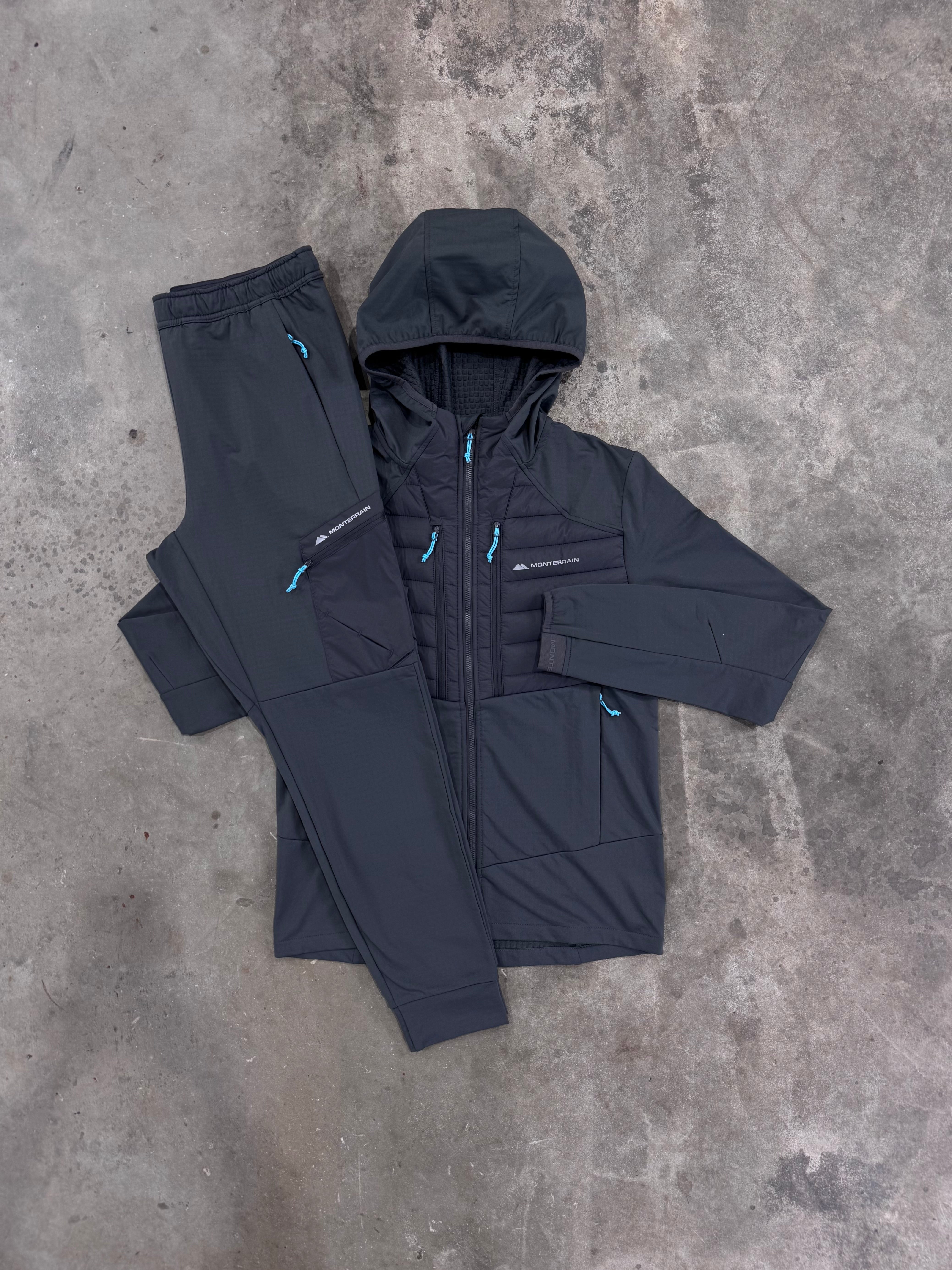 Monterrain Dinar 2.0 Grey Tracksuit - Jacket / Pant
