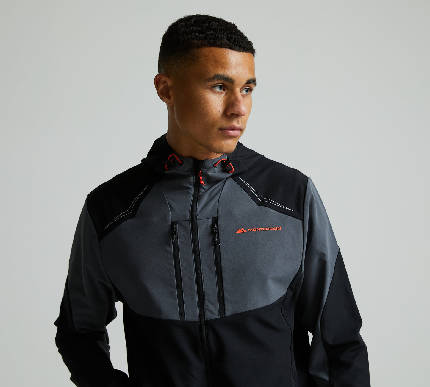 Monterrain Orbit Woven Black Tracksuit - Jacket / Pant