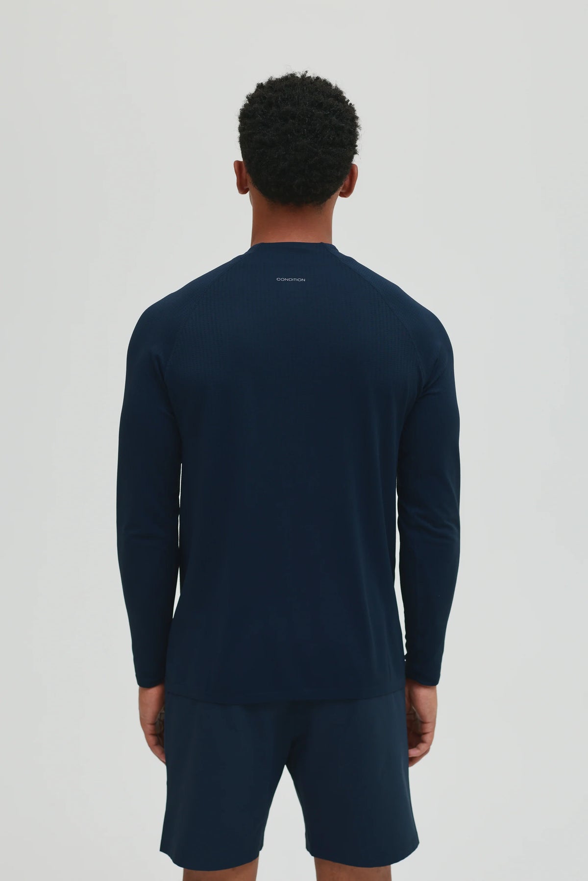 Condition Core Seamless Quarter Zip - Navy