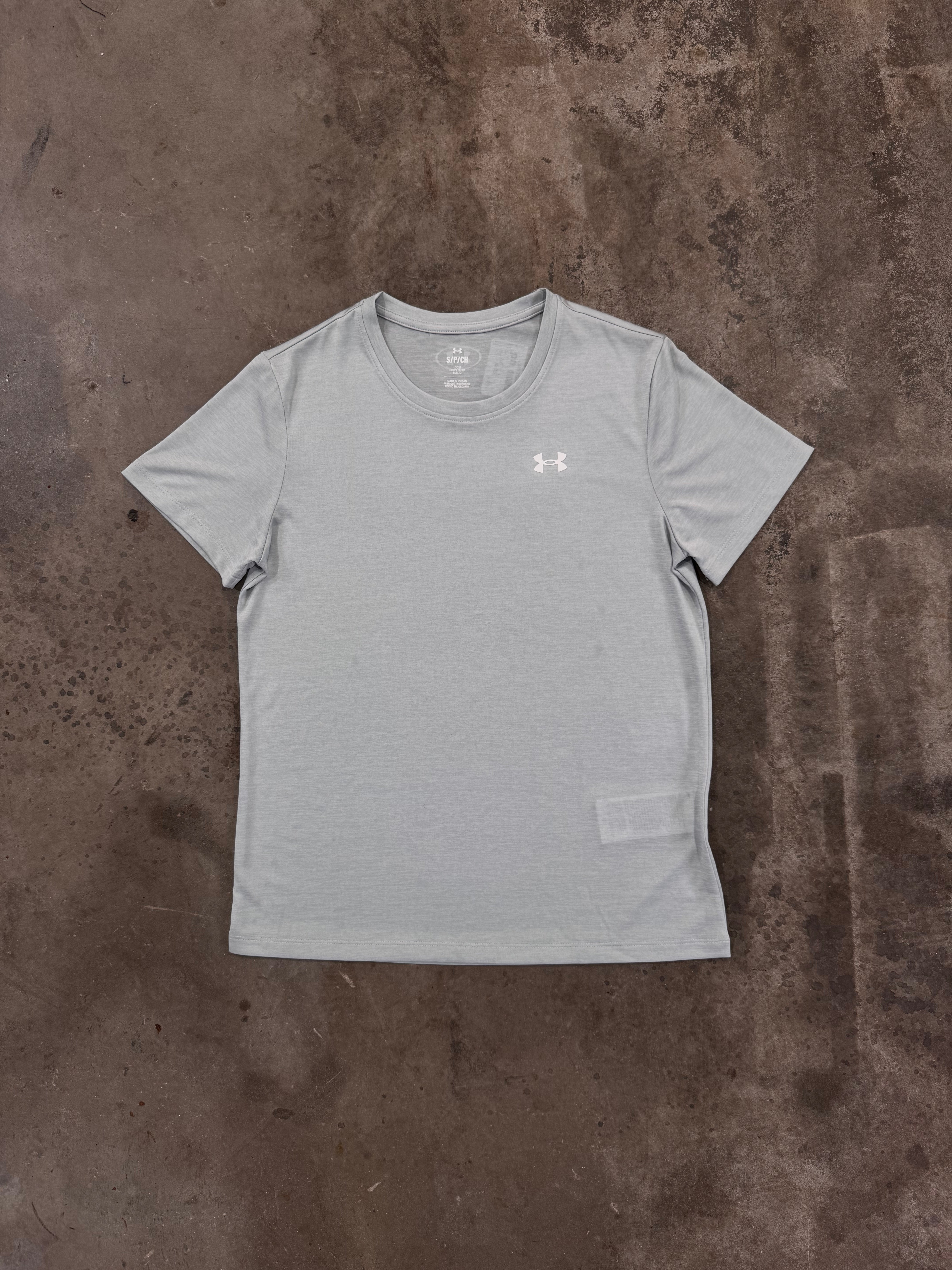 Under Armour Women’s Tech Twist Short Sleeve T Shirt - Halo Grey