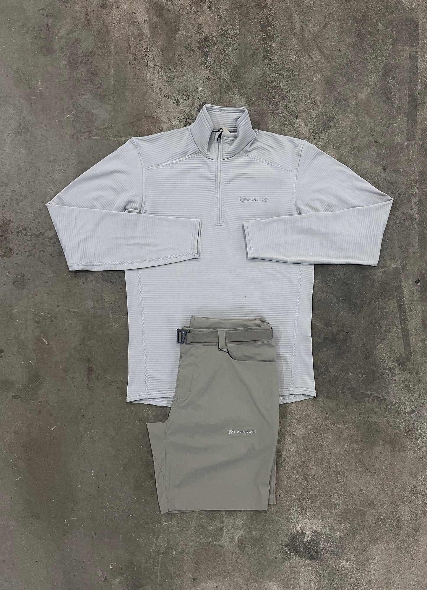 Montane Protium Platinum Set - Quarter Zip / Short
