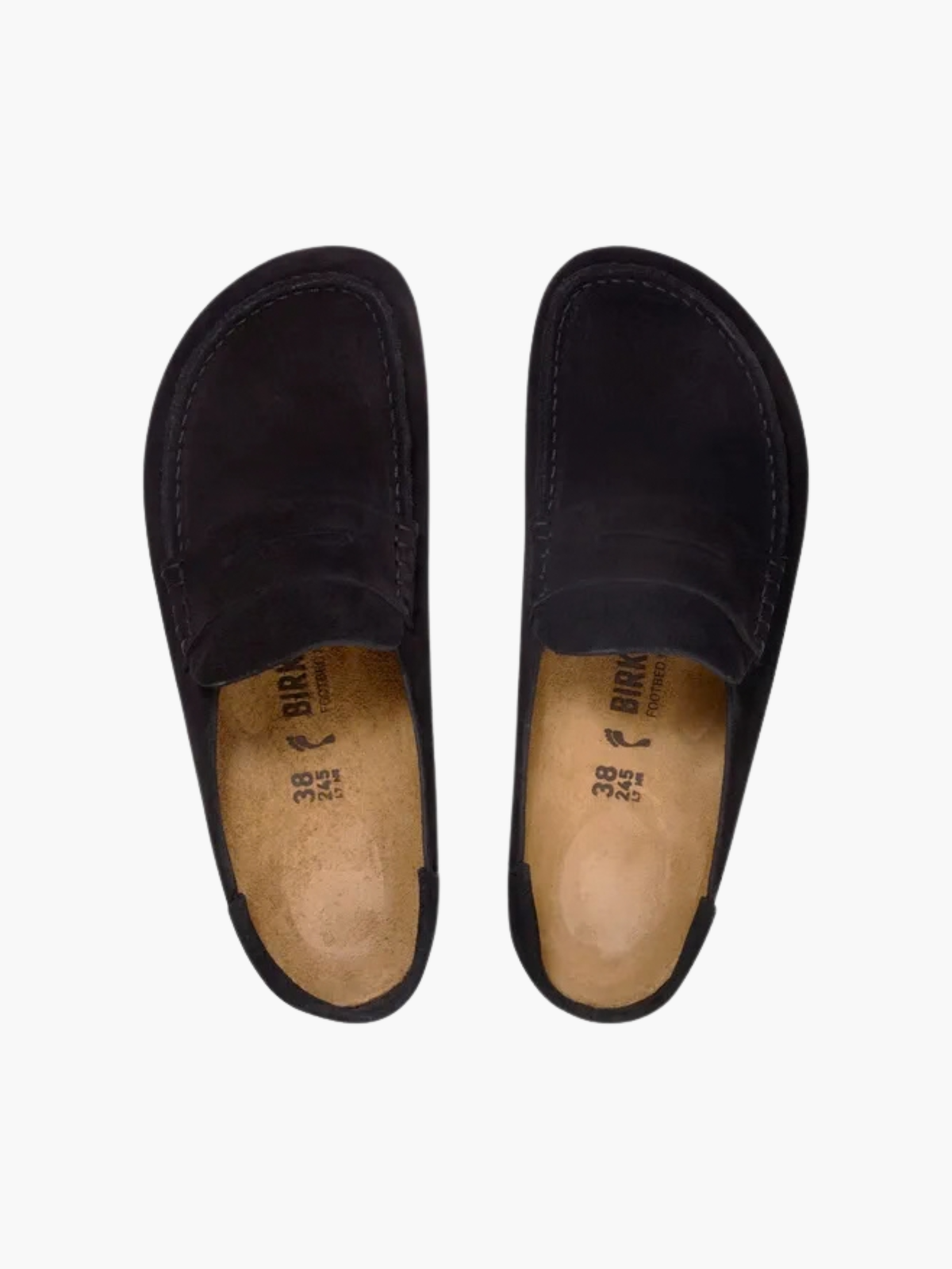 Birkenstock Naples Wrapped Suede Leather - Black