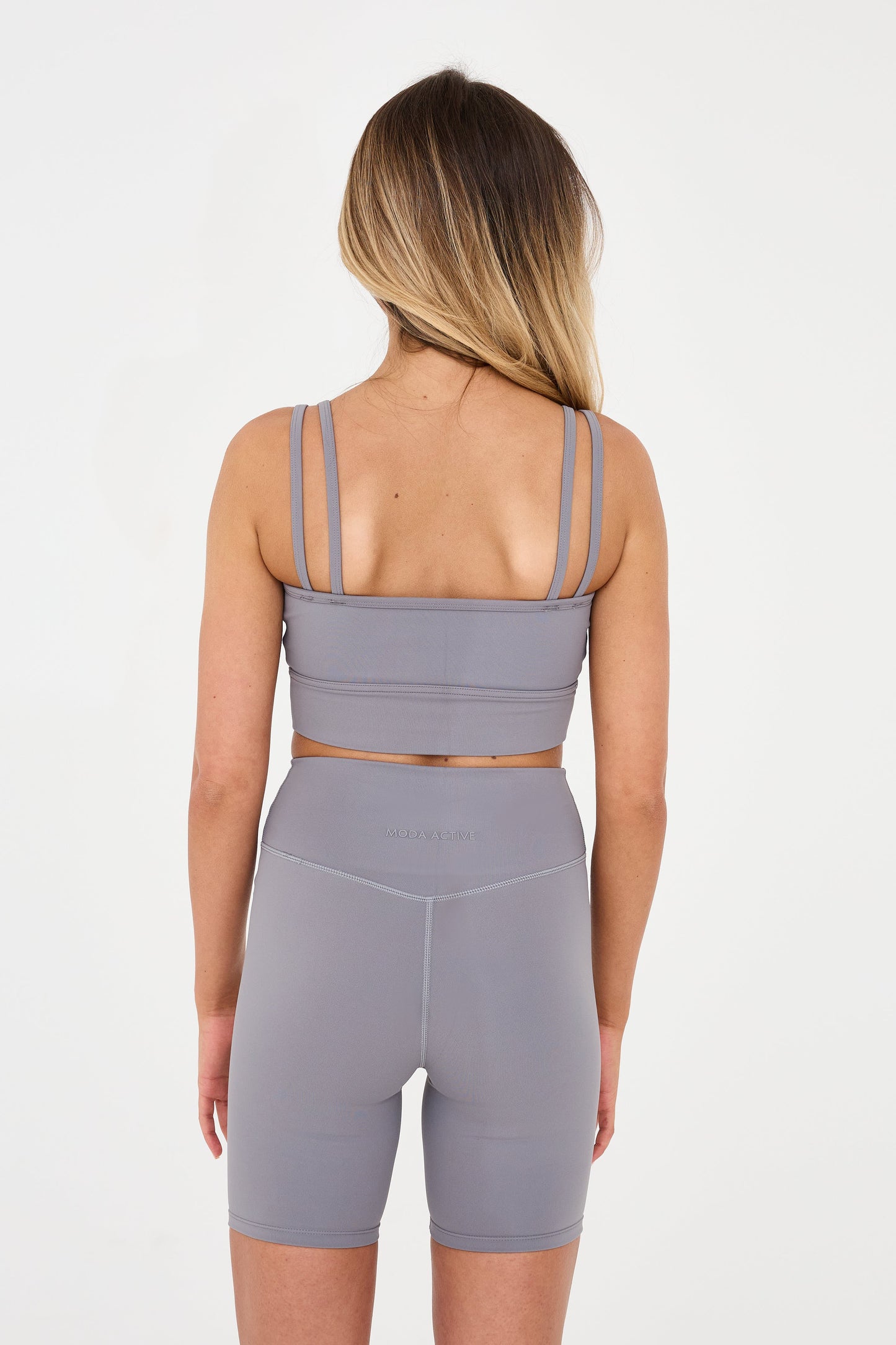 MDA Core Double Strap Bra - Storm