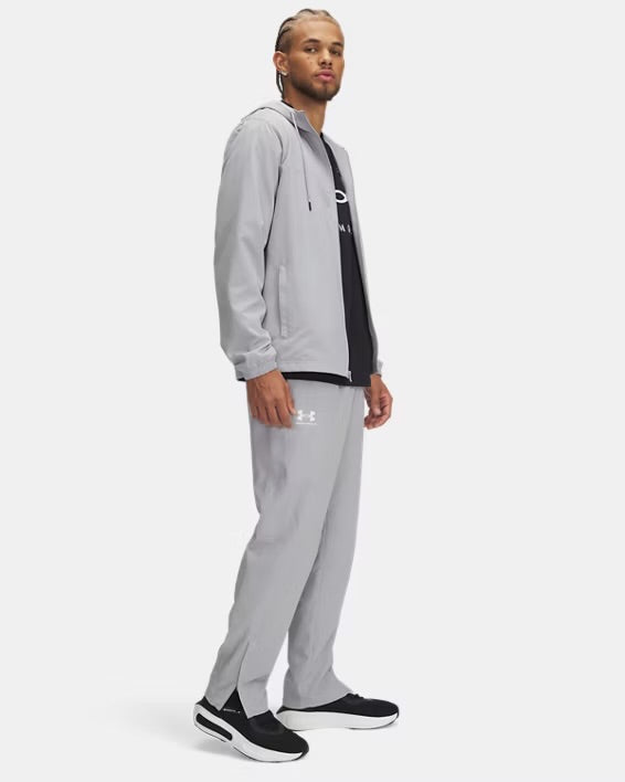 Under Armour Grey Rival Woven Tracksuit - Jacket / Pant