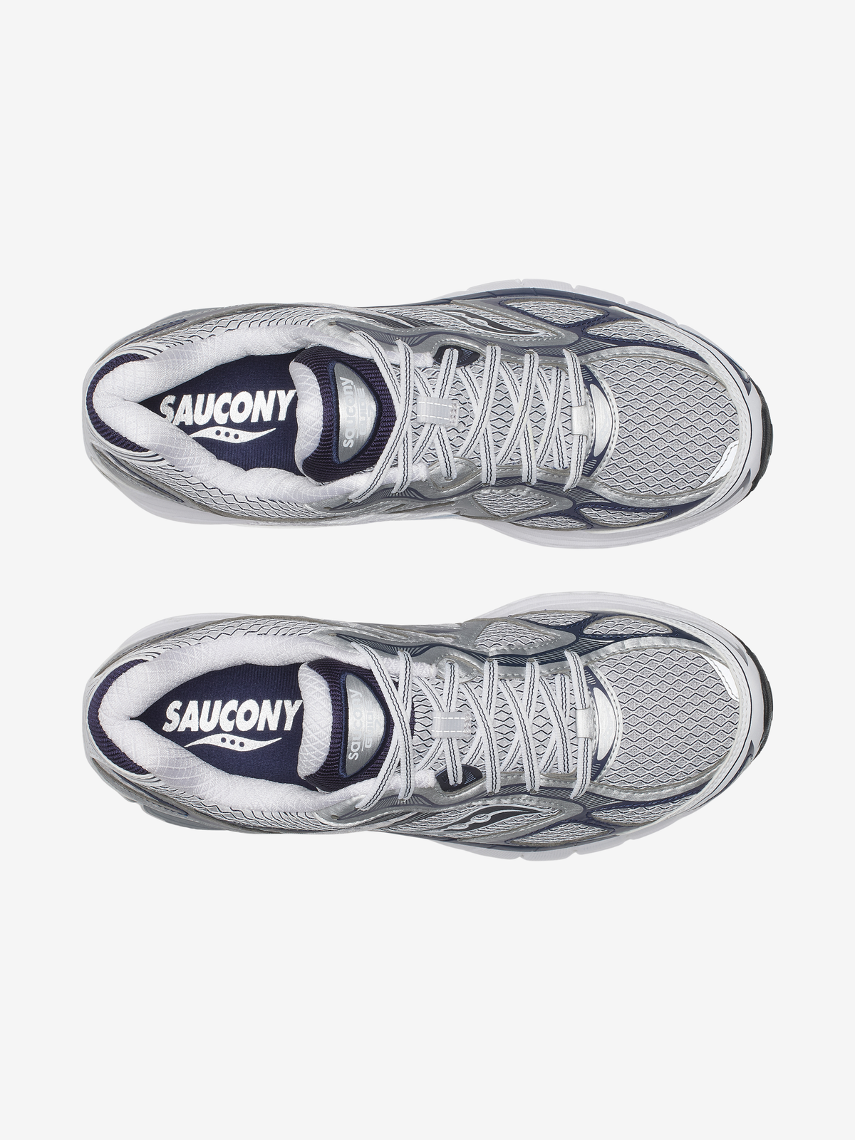 Saucony Progrid Guide 7 Trainers - Fog / Naval