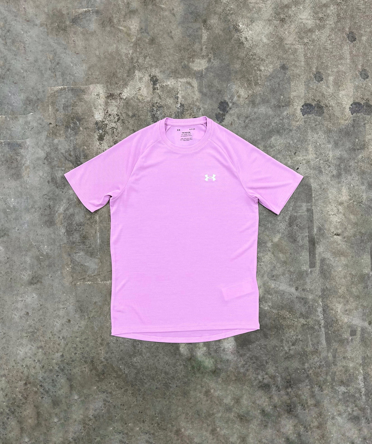 Under Armour Textured T Shirt - Lilac