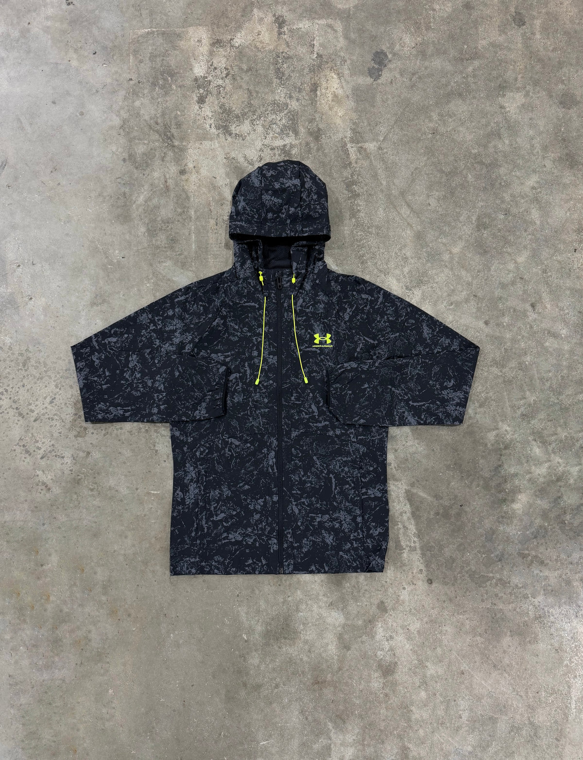 Under Armour Vibe Woven Jacket - Black / Green