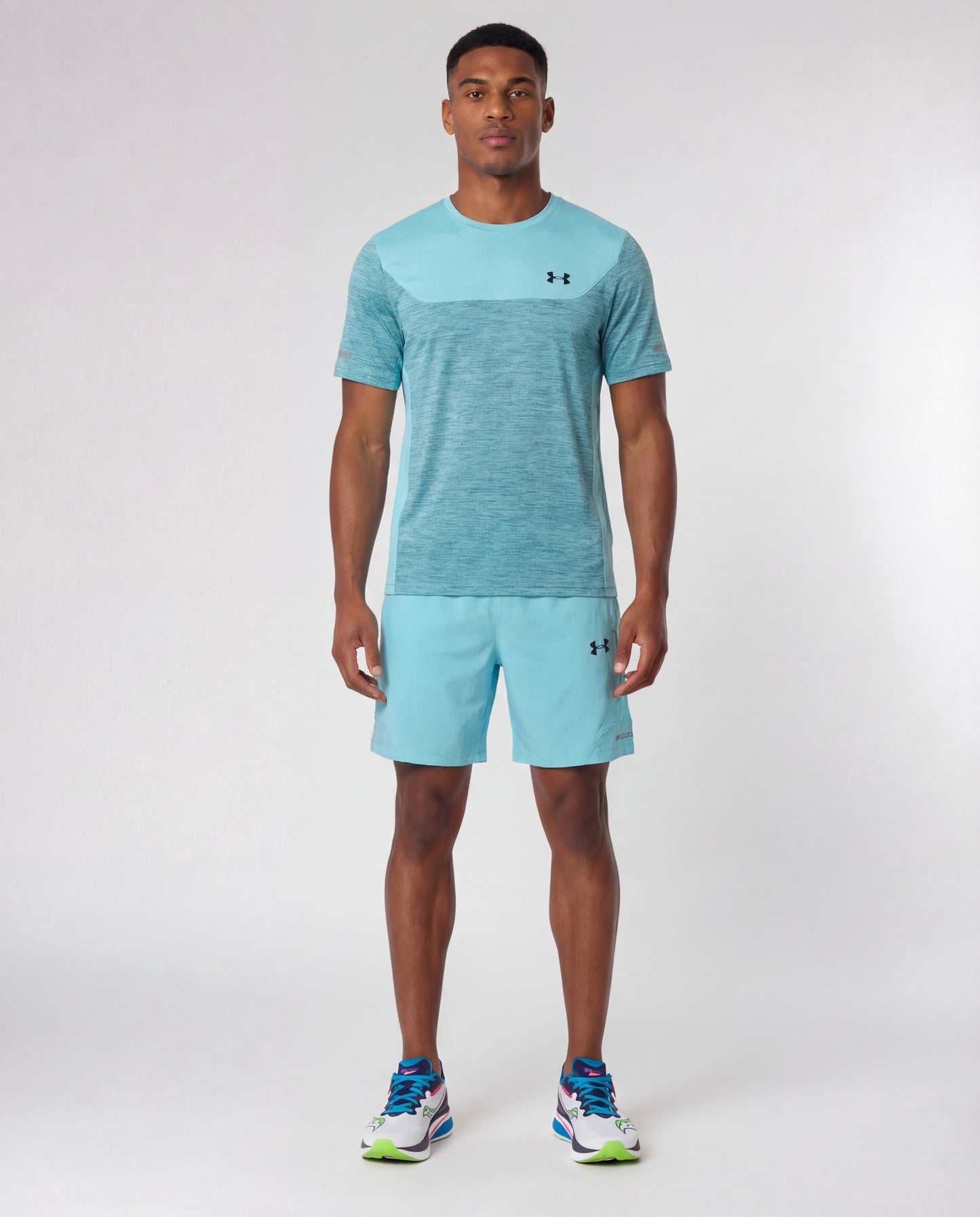 Under Armour Utility Blue Set - T Shirt / Short