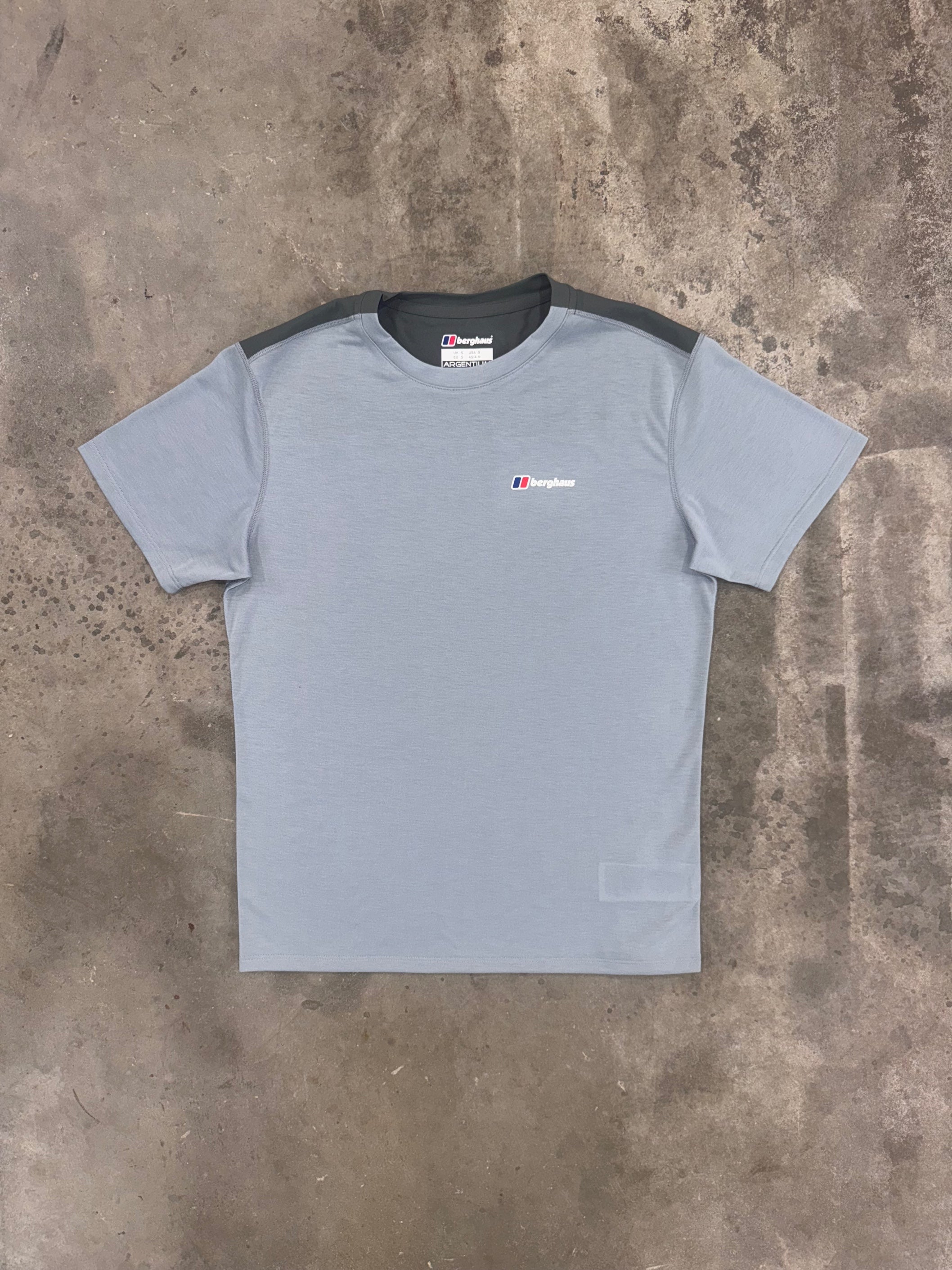 Berghaus Terrain Trek T Shirt - Grey / Dark Grey