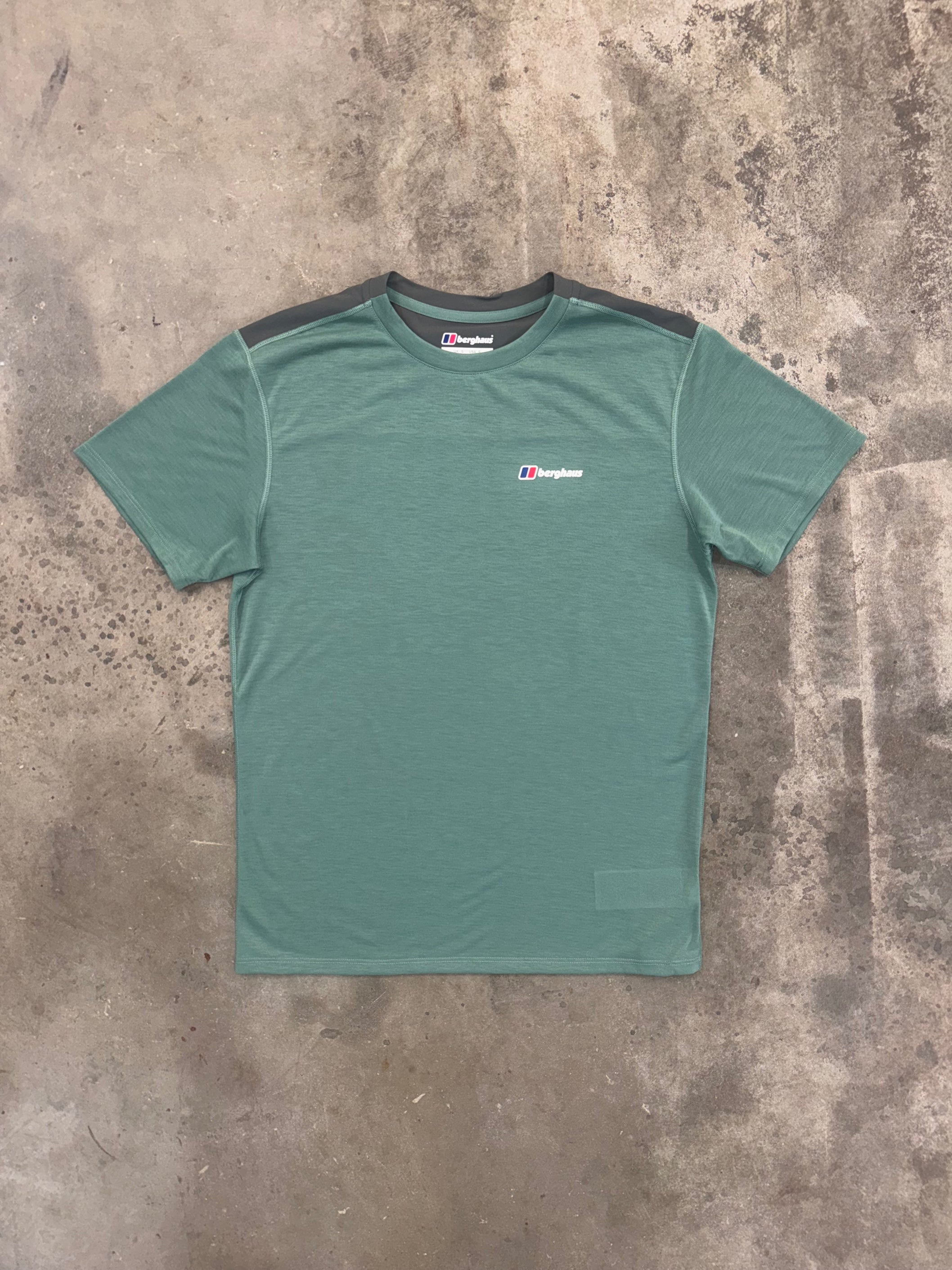 Berghaus Terrain Trek T Shirt - Green / Dark Grey