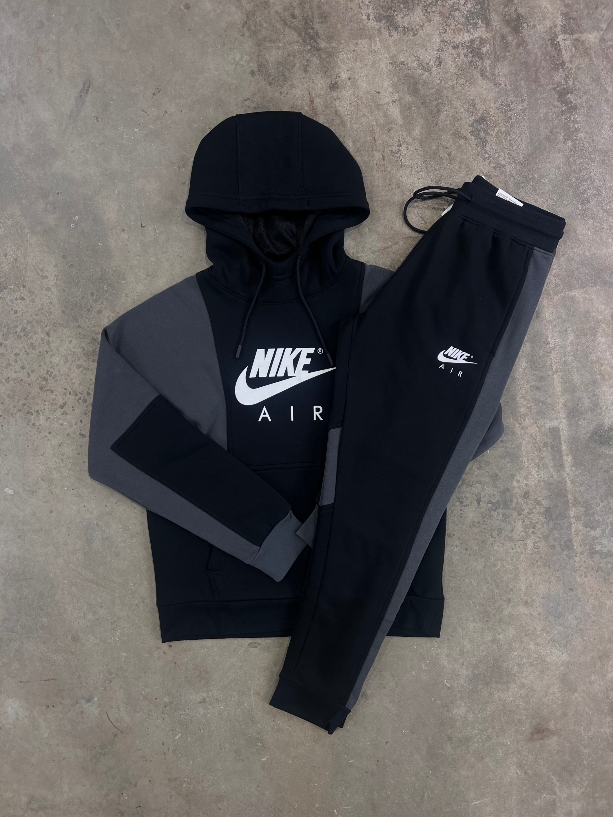 Nike Air Heritage Tracksuit - Black