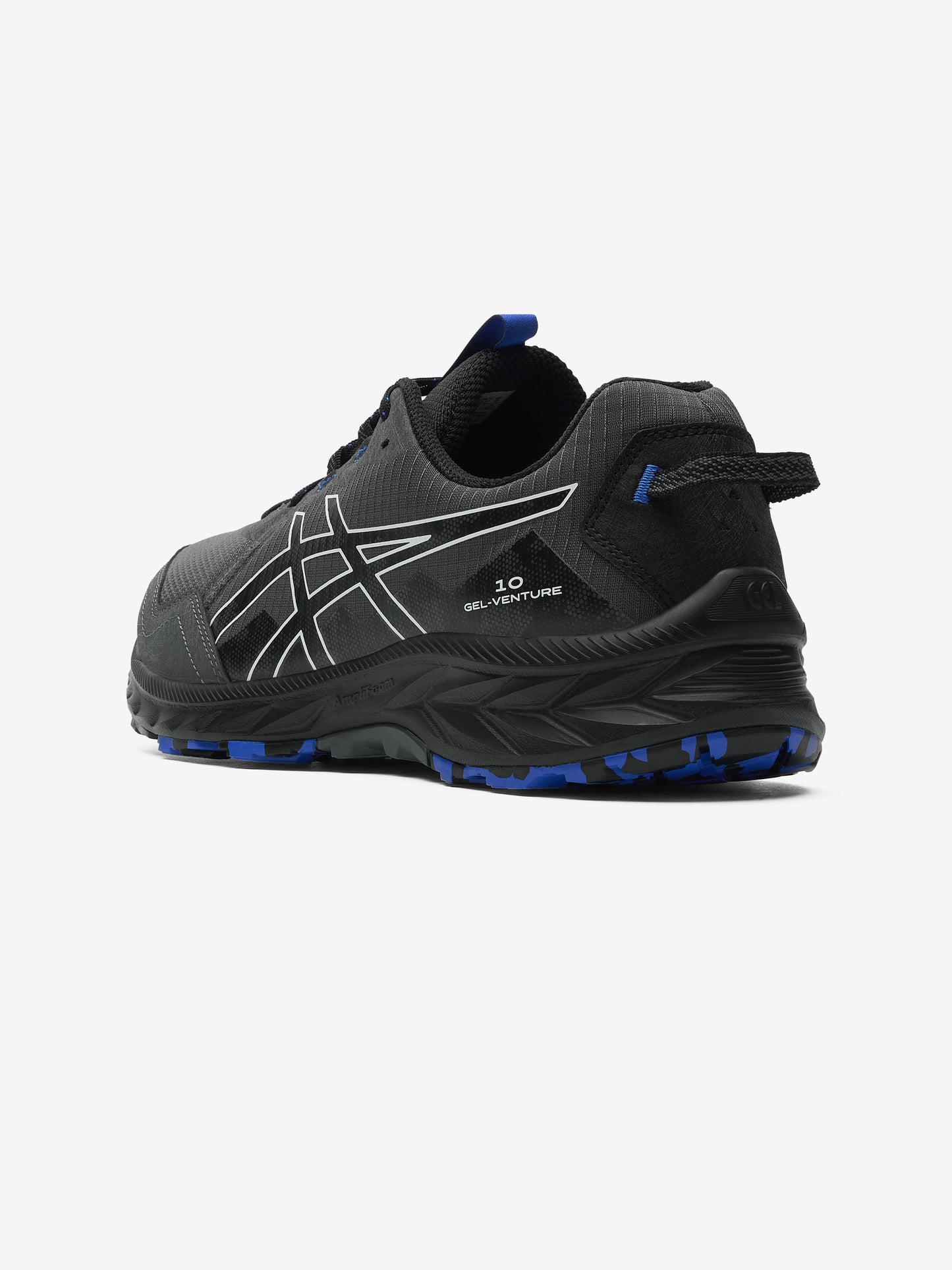 Asics Gel - Venture 10 Waterproof Trail Running Trainer - Black / Blue