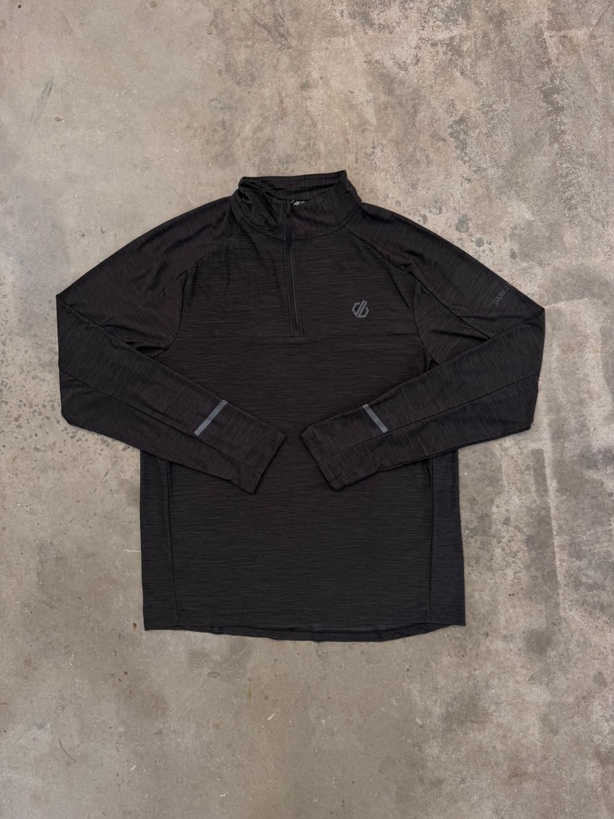 Dare2B Power Up Quarter Zip - Black