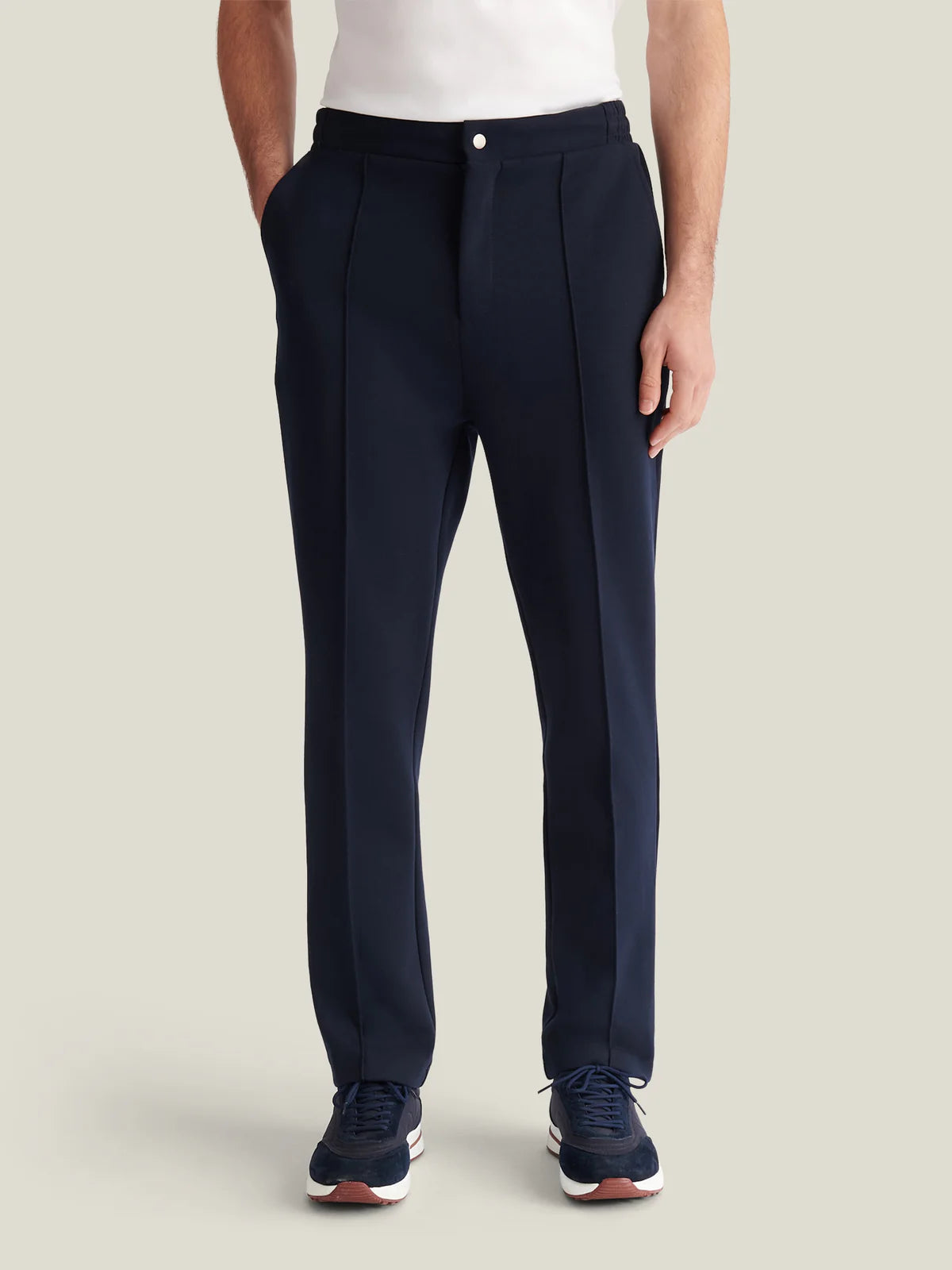 Peckham Rye Interlock Pant - Navy from DripModa