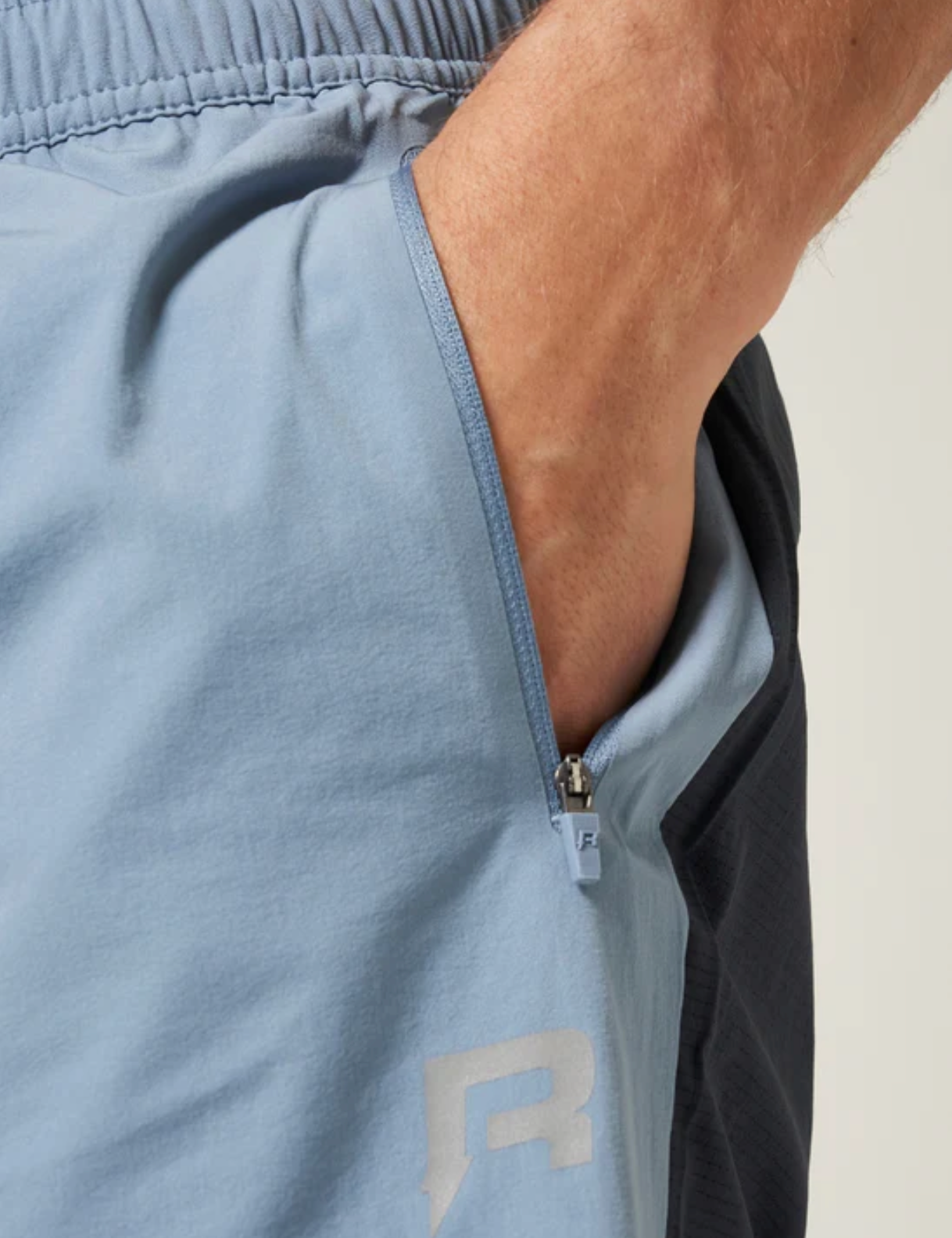Reprimo Clima Short - Dusty / Ink Blue from DripModa