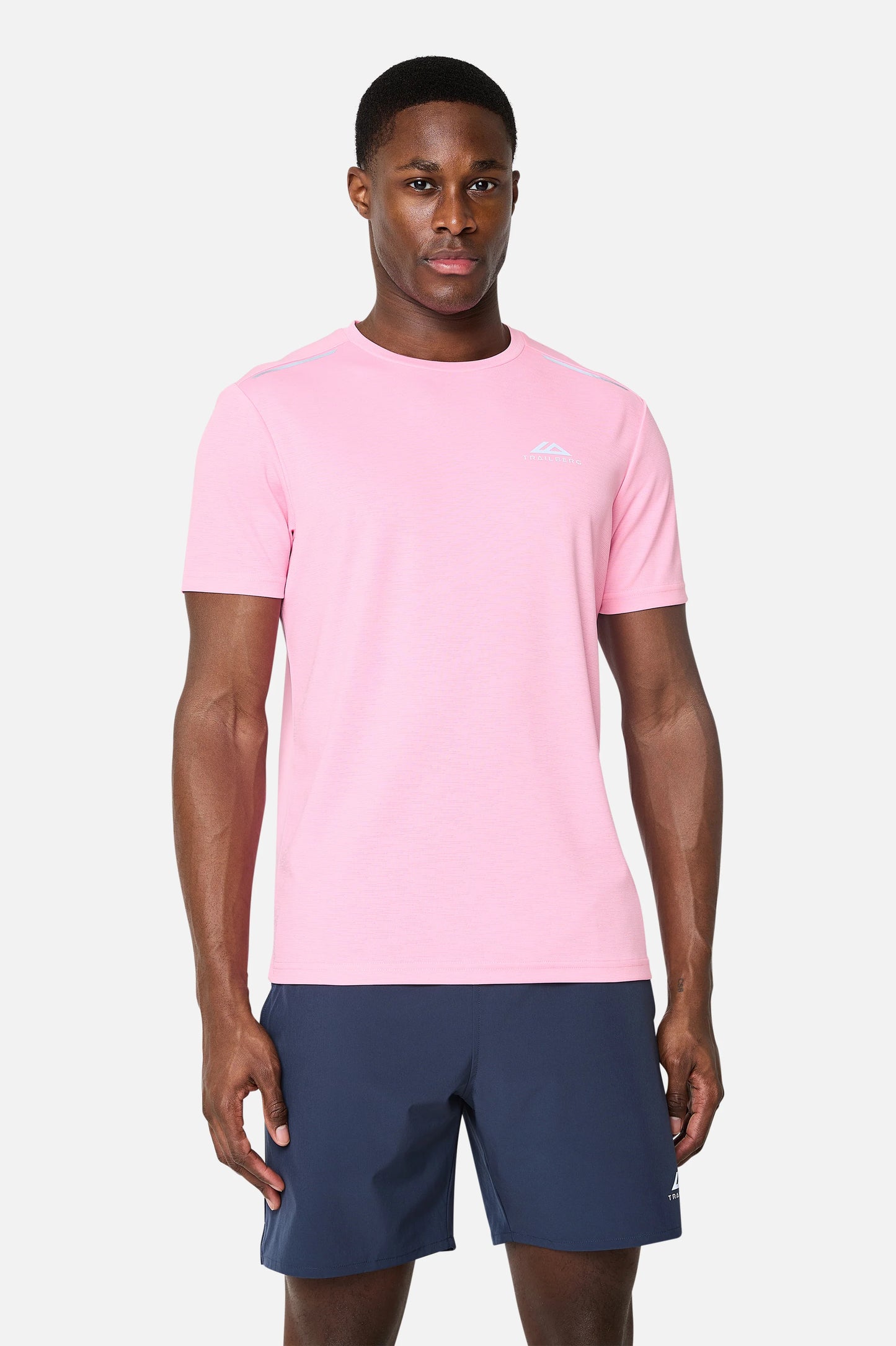 Trailberg Endura T Shirt - Cotton Pink from DripModa