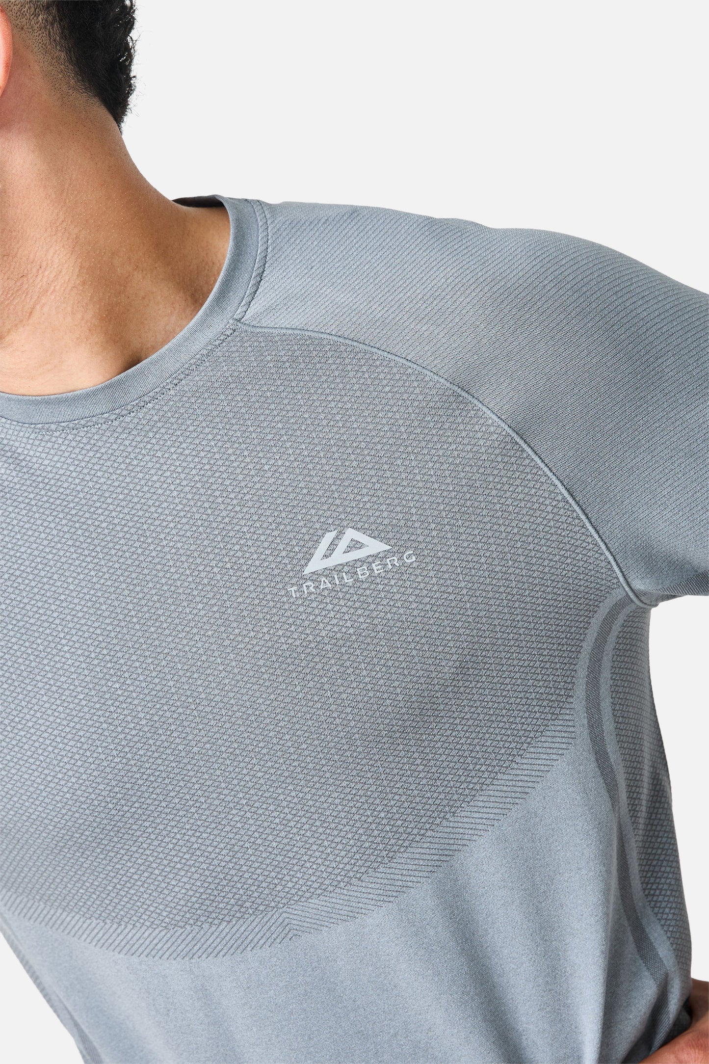 Trailberg Fusion Seamless T Shirt - Grey from DripModa