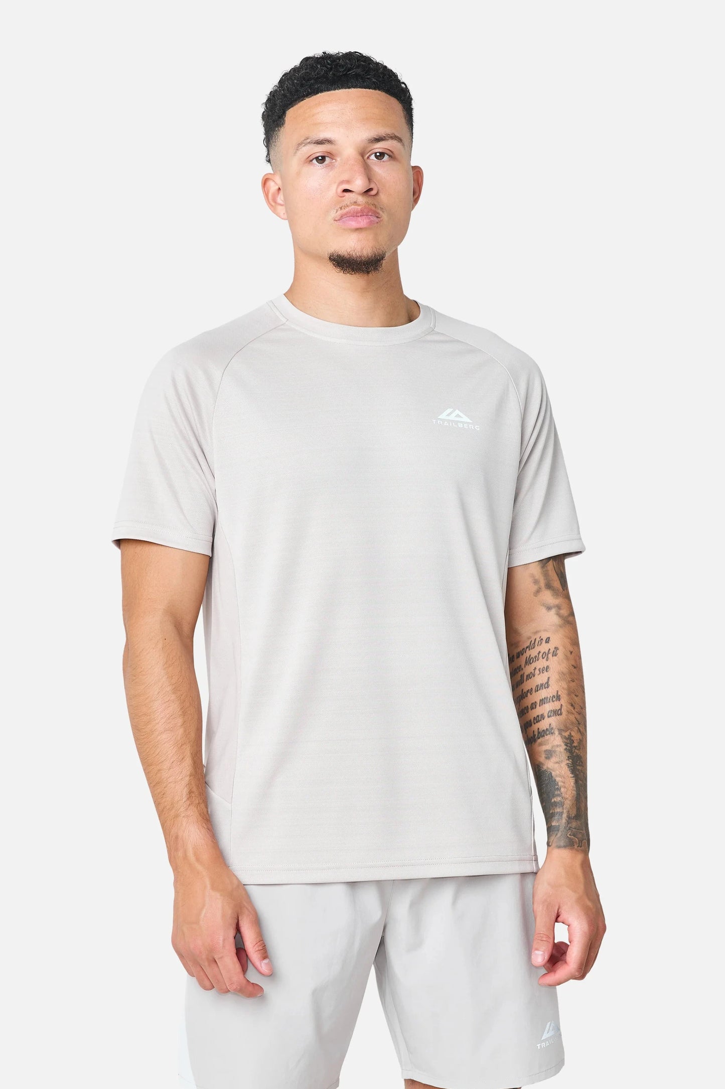 Trailberg Cloud SS26 T Shirt - Pebblestone from Dripmoda