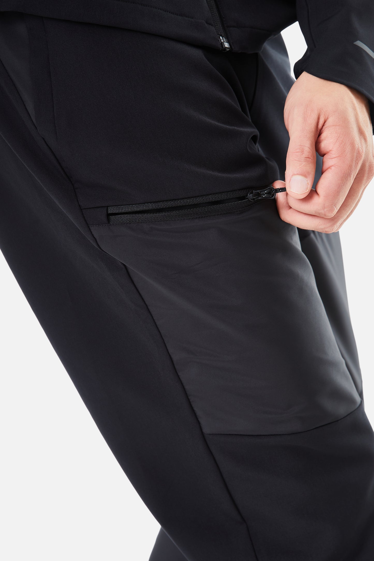 Trailberg Rhine 2.0 Black Hybrid Tracksuit - Jacket / Pant