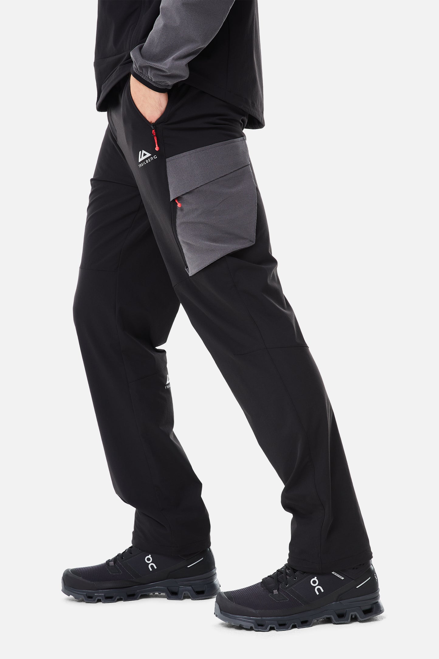 Trailberg Black / Grey Faltenjura Tracksuit - Jacket / Pant
