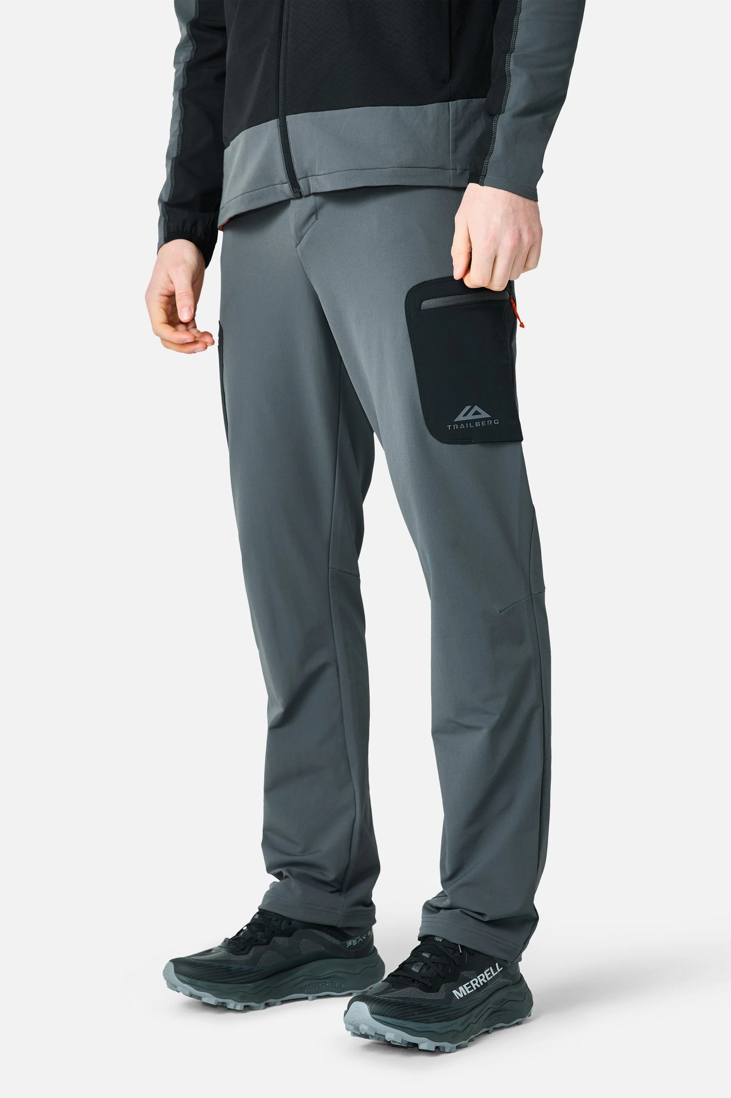 Trailberg Volcano Caldera Gridded Fleece Tracksuit - jacket / Pant