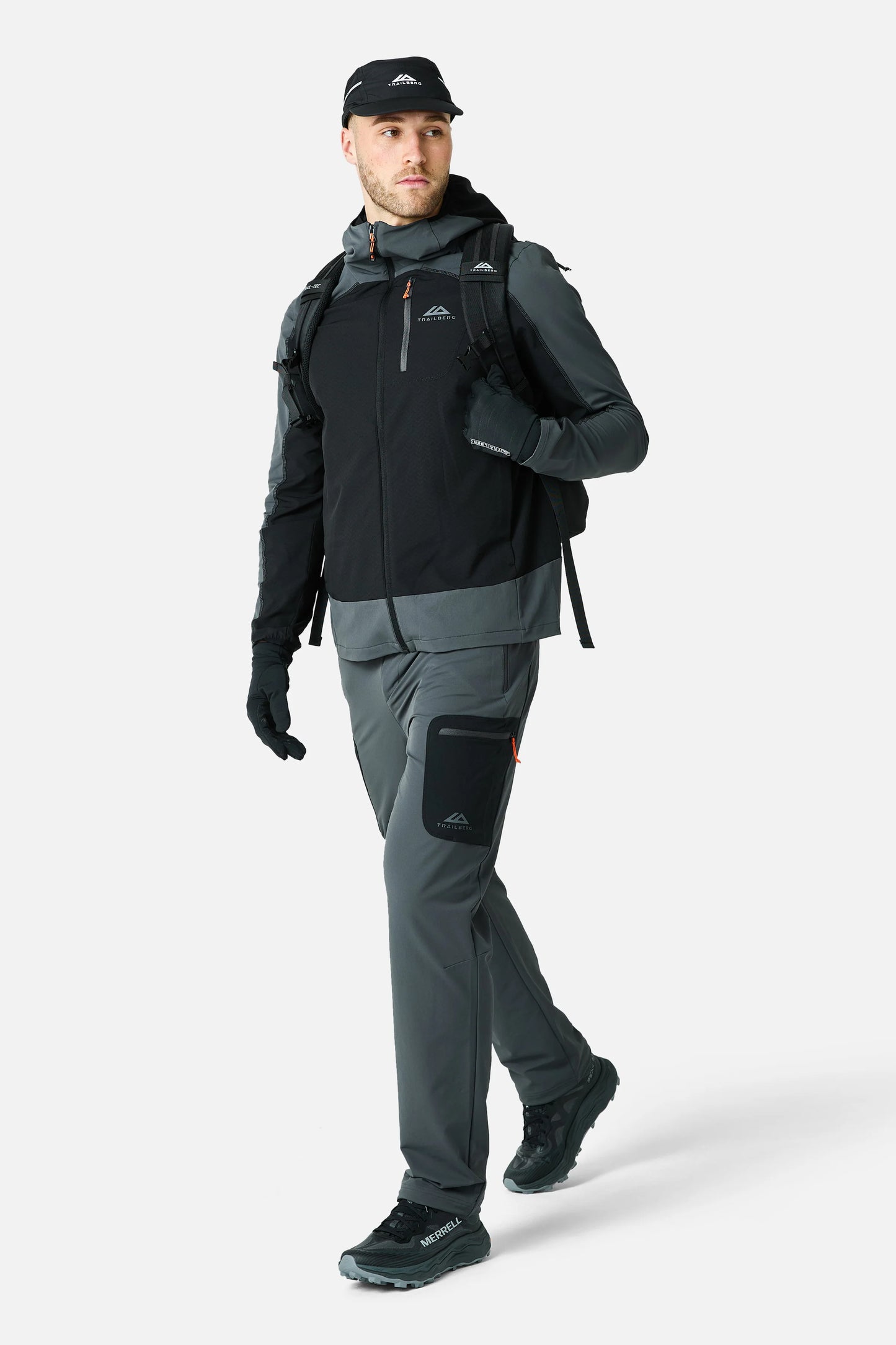 Trailberg Volcano Caldera Gridded Fleece Tracksuit - jacket / Pant
